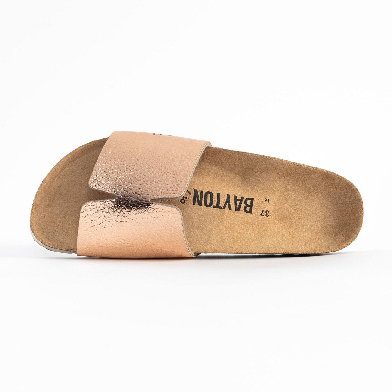 Djilian Rose Gold 1 Strap Sandals