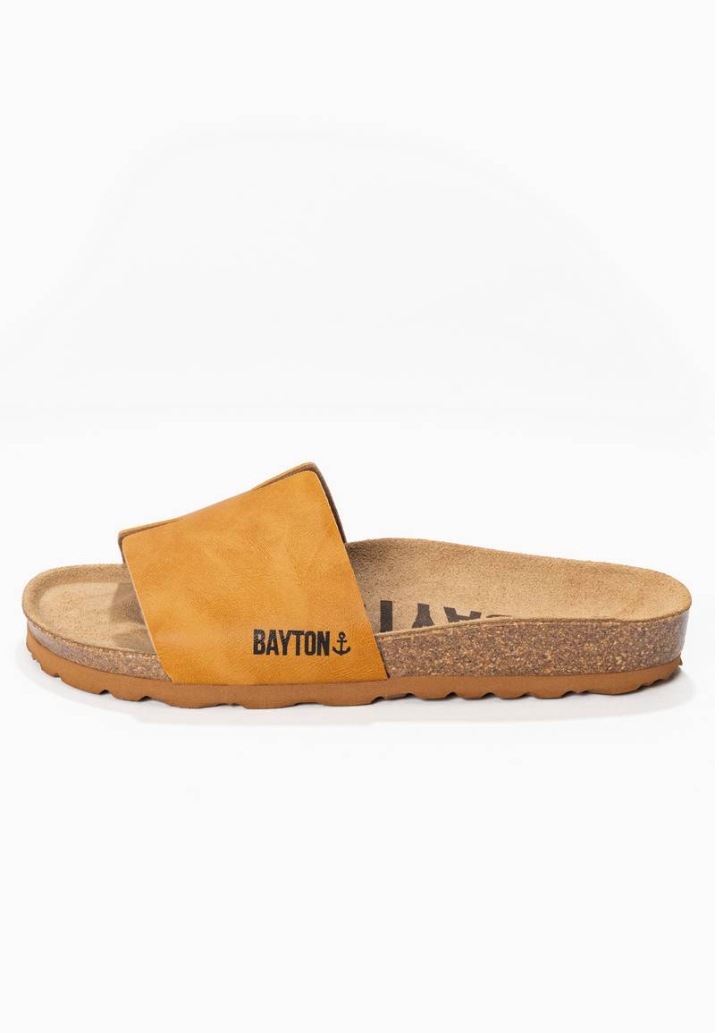 Djilian Camel 1 Strap Sandals