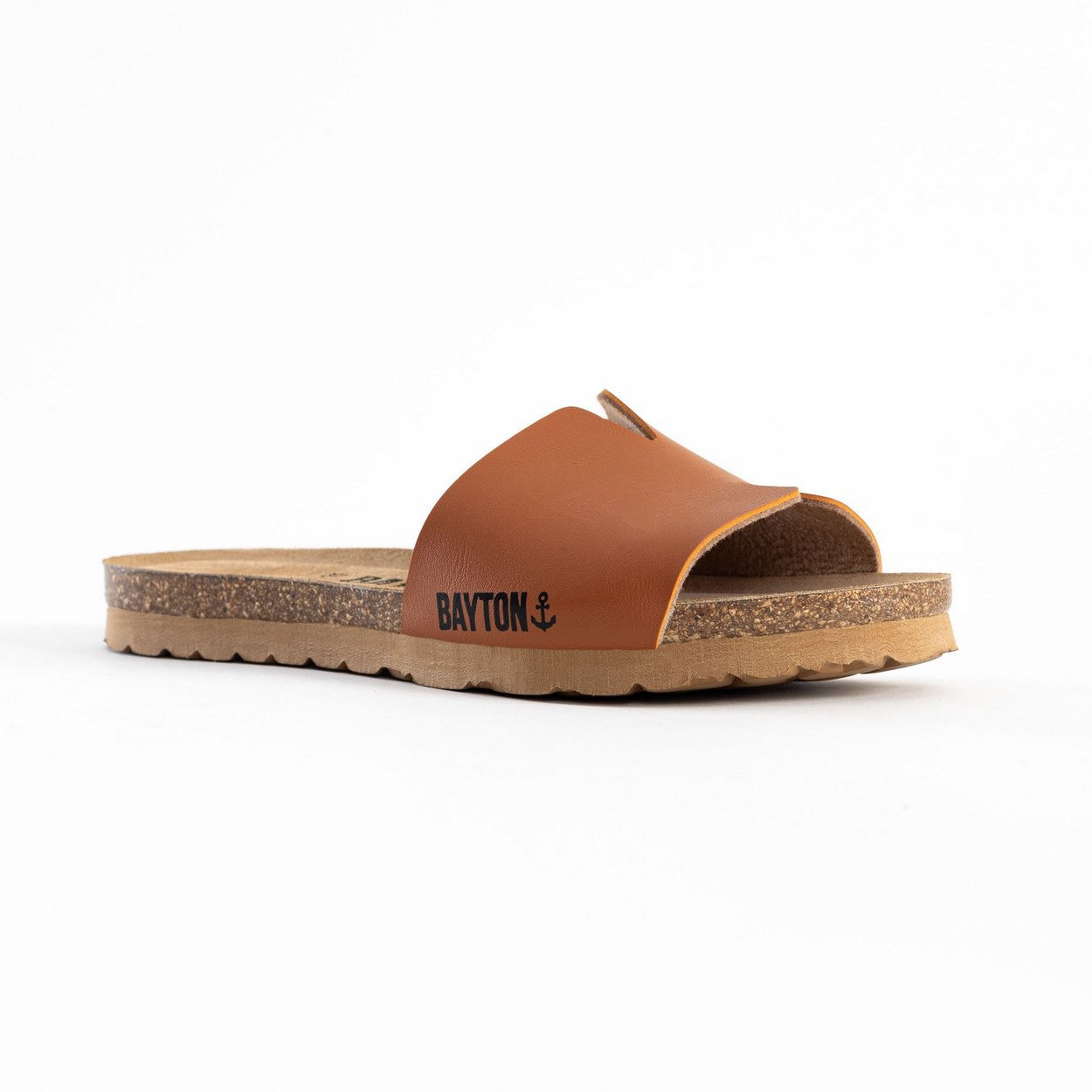 Djilian Slim Camel 1 Strap Sandals