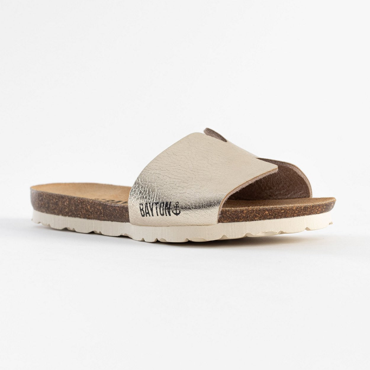 Djilian Slim Light Gold 1 Strap Sandals