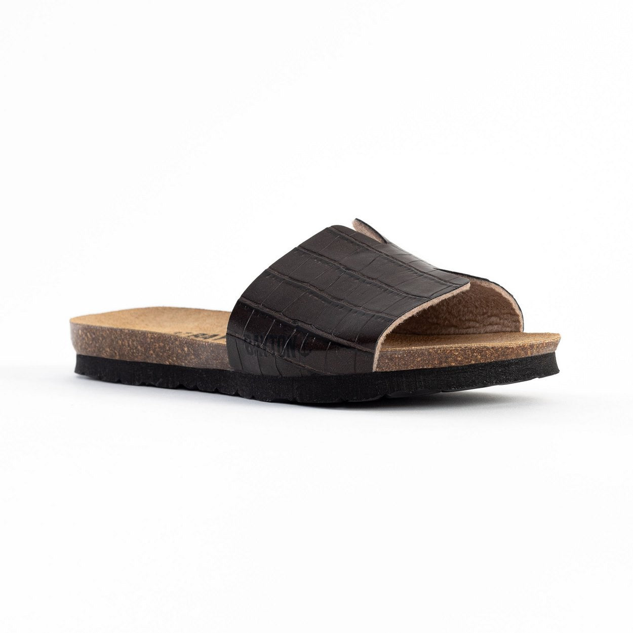 Djilian Slim Brown 1 Strap Sandals