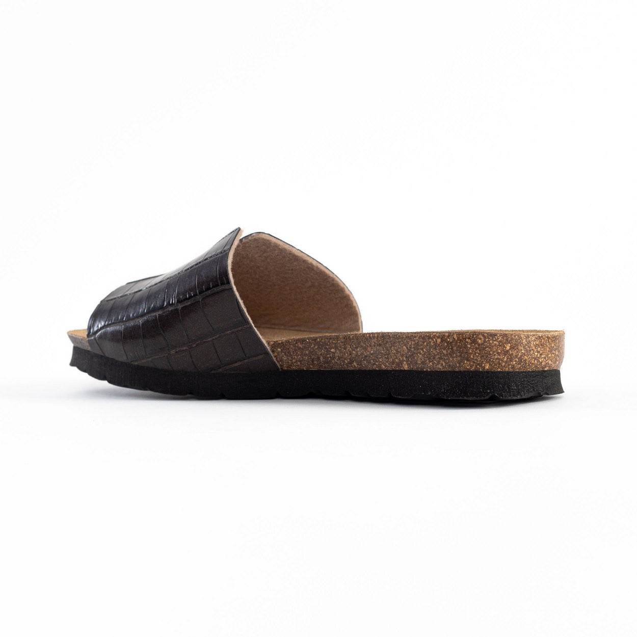 Djilian Slim Brown 1 Strap Sandals