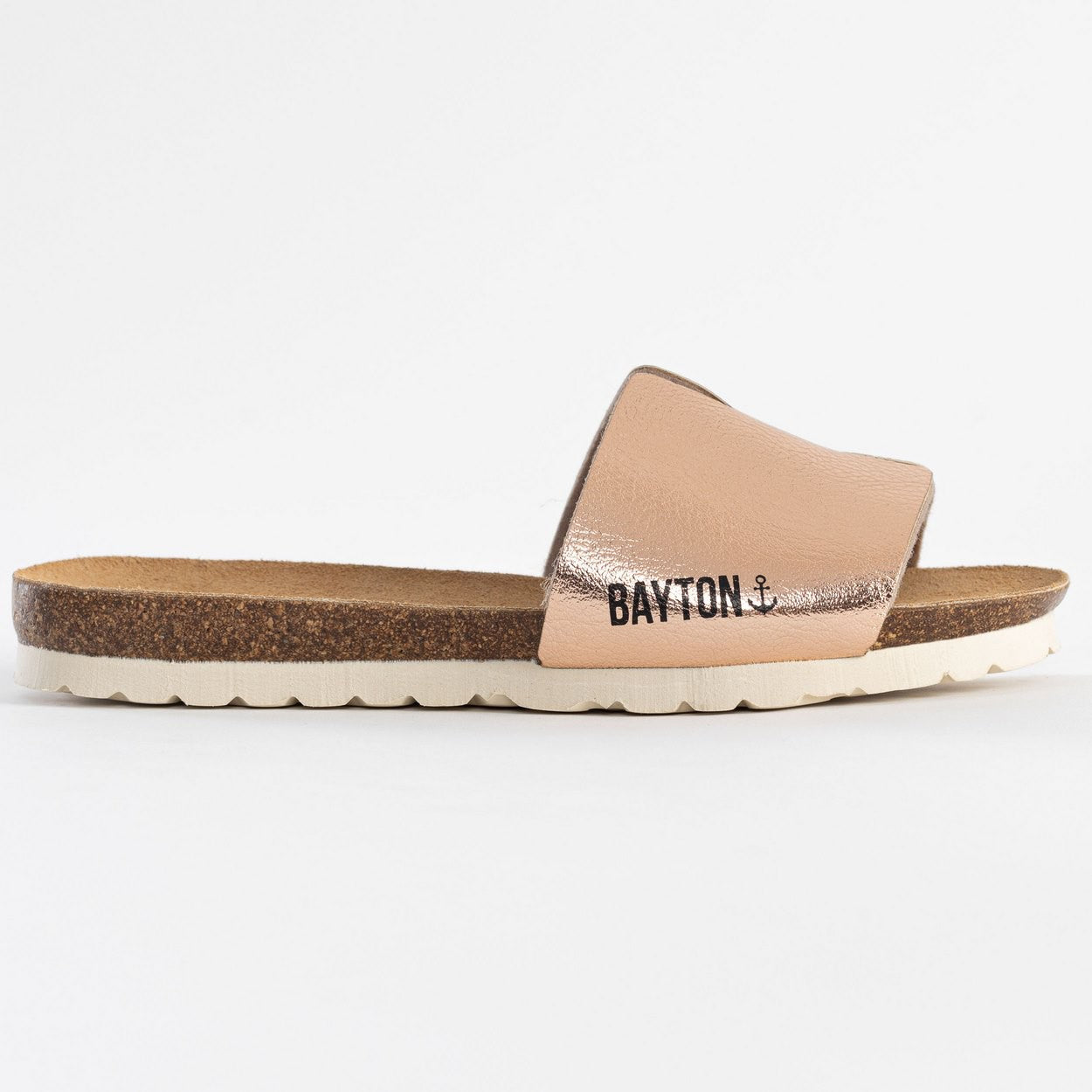 Djilian Slim Rose Gold 1 Strap Sandals