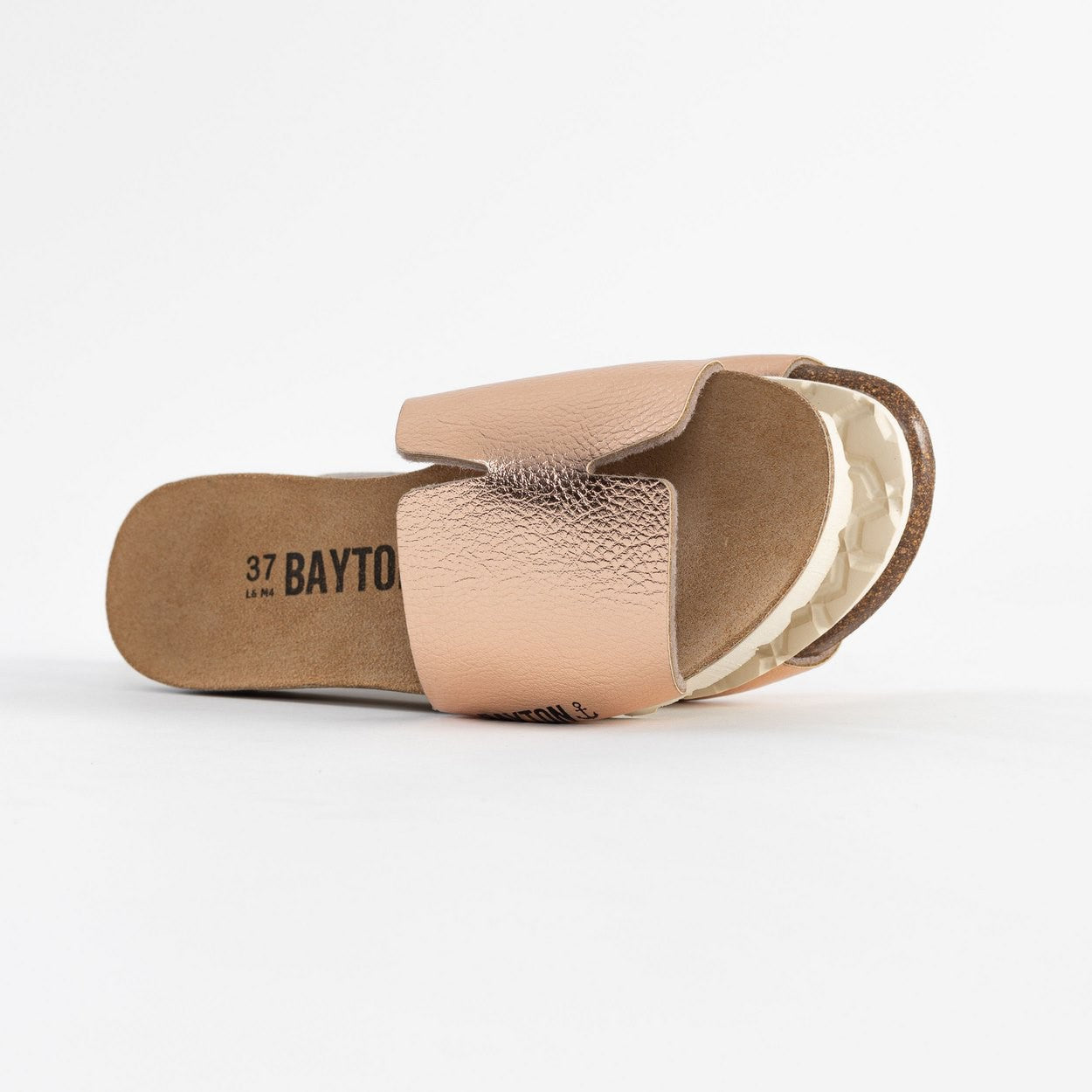 Djilian Slim Rose Gold 1 Strap Sandals