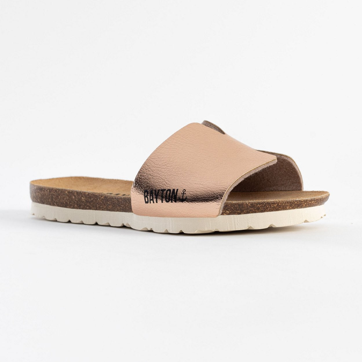 Sandalias Djilian Slim 1 correa en oro rosa