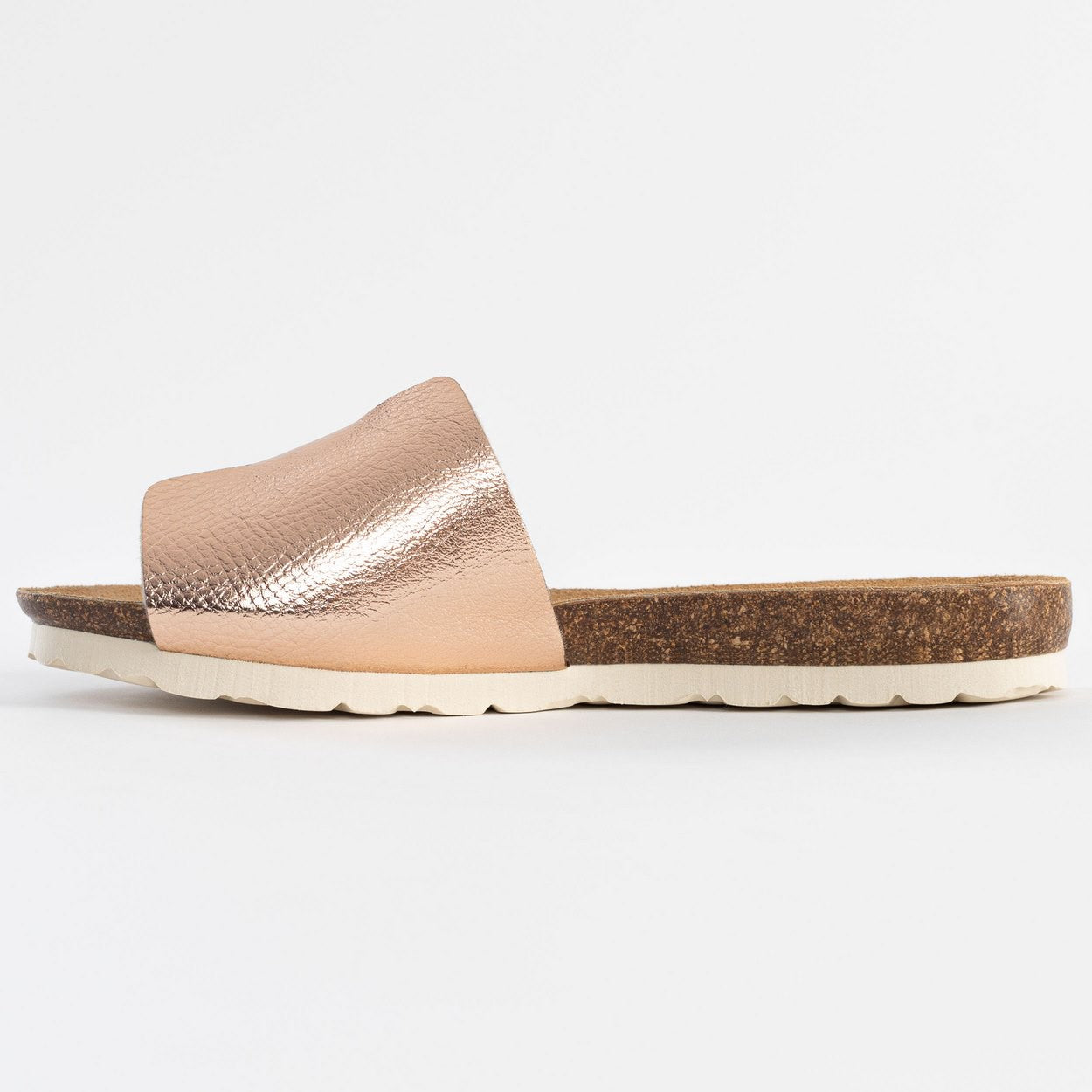 Djilian Slim Rose Gold 1 Strap Sandals