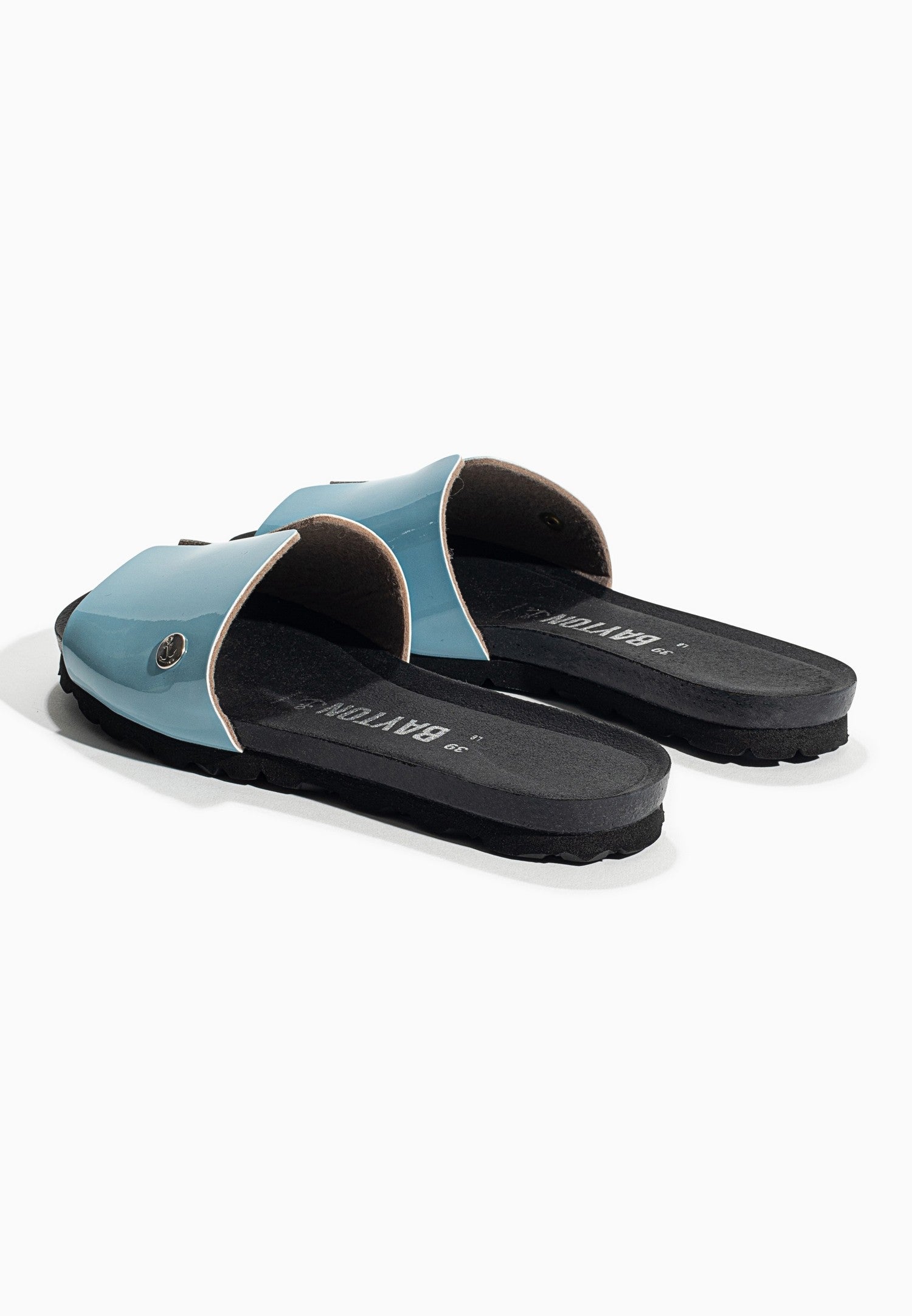 Djilian Slim Sky Blue 1 Strap Sandals