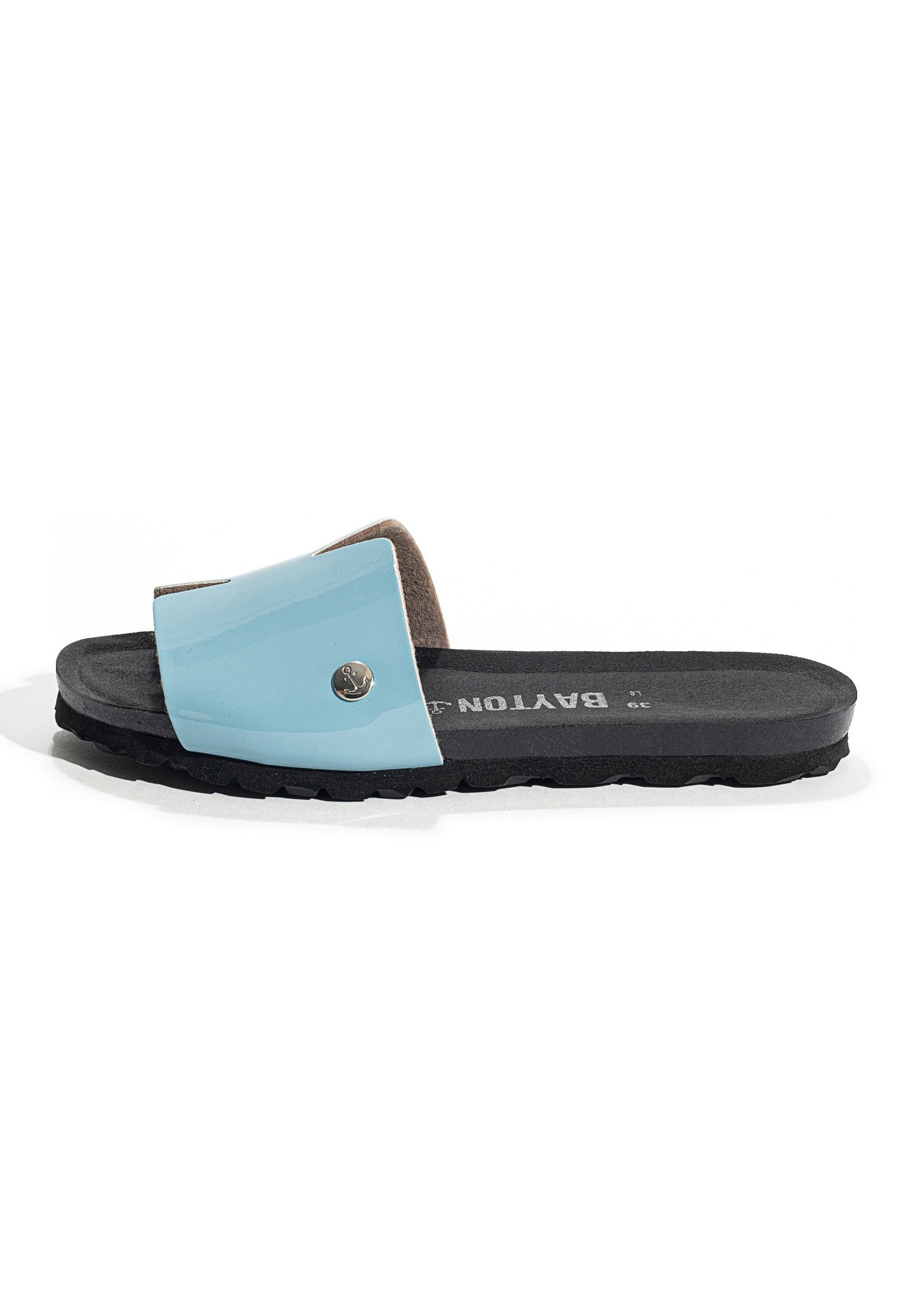 Djilian Slim Sky Blue 1 Strap Sandals