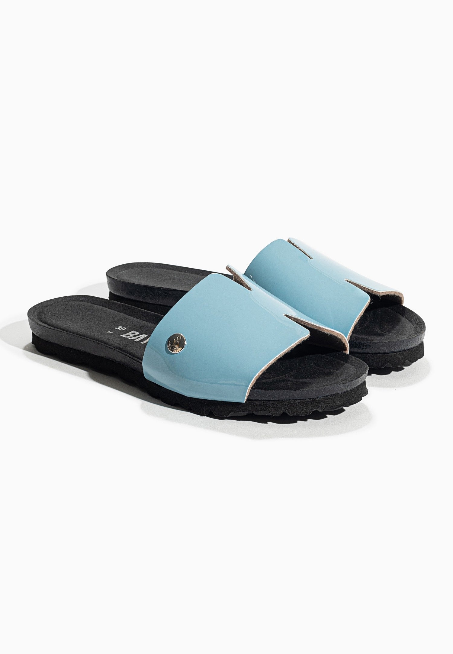 Djilian Slim Sky Blue 1 Strap Sandals