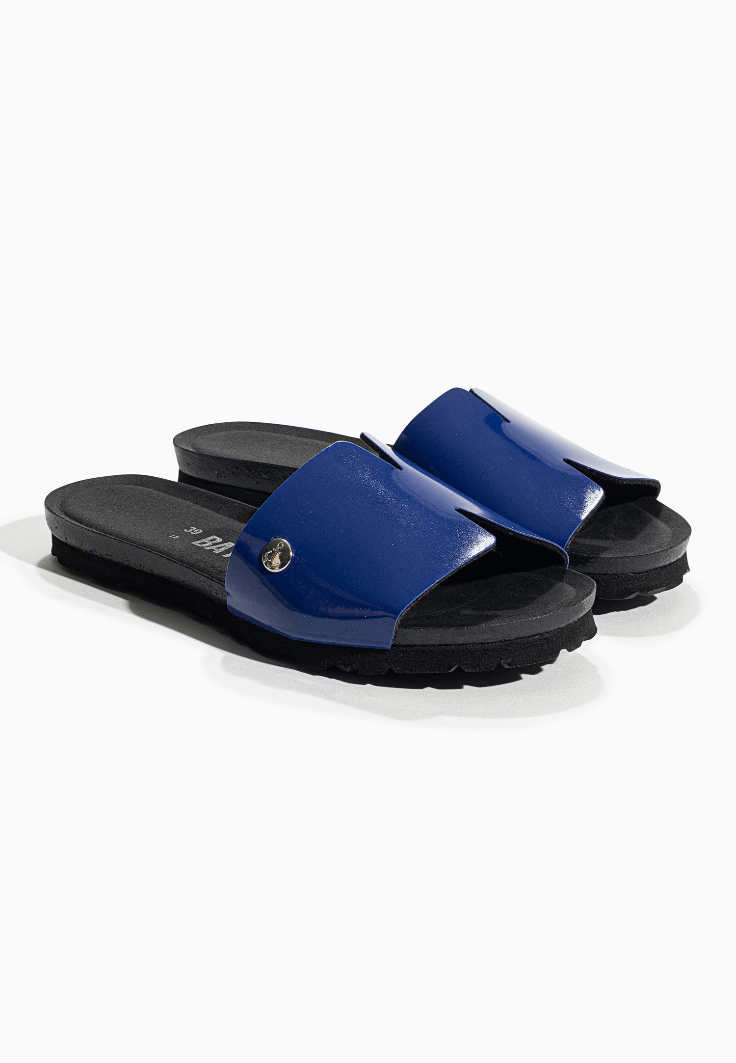 Djilian Slim Blue 1 Strap Sandals