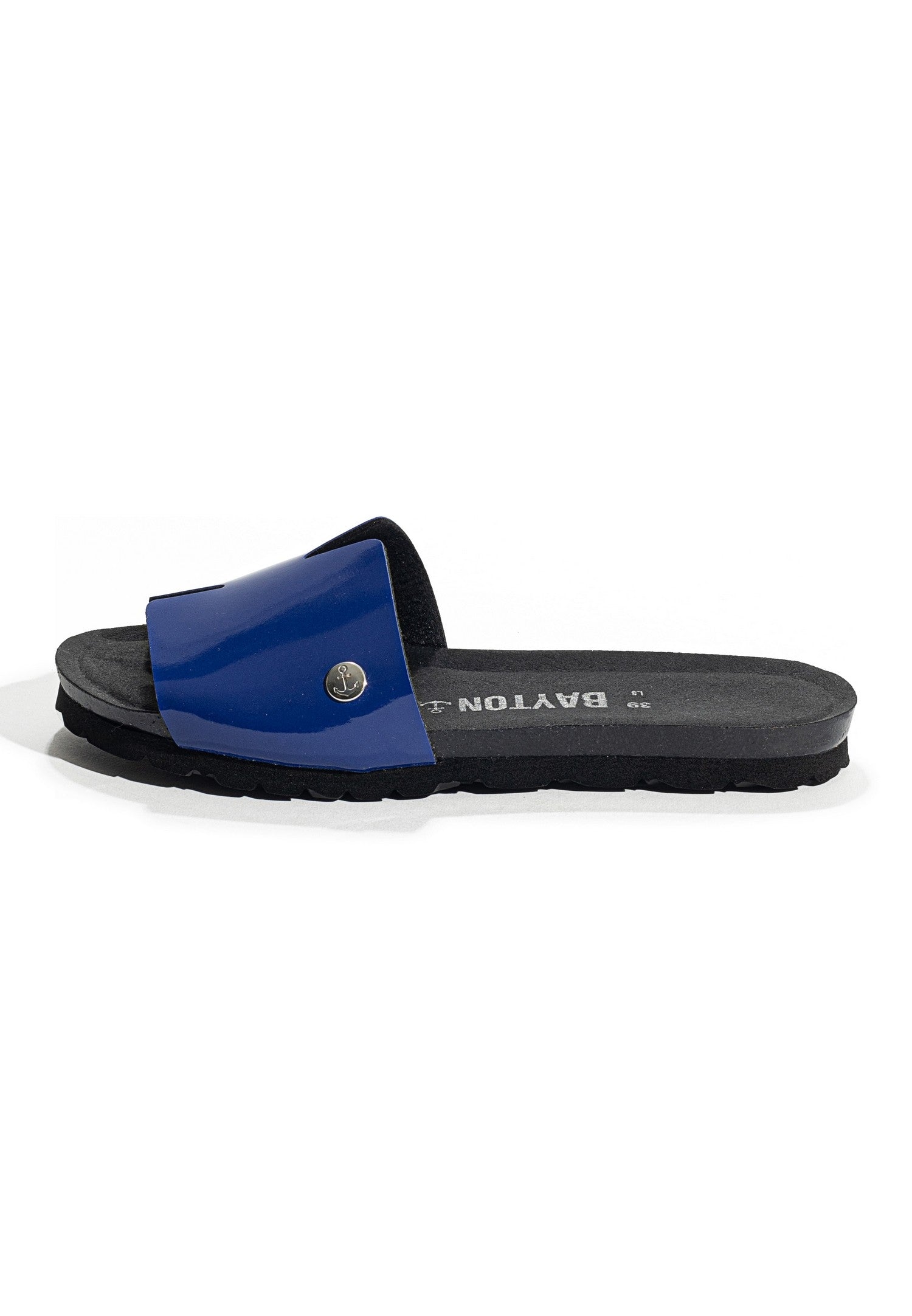 Djilian Slim Blue 1 Strap Sandals