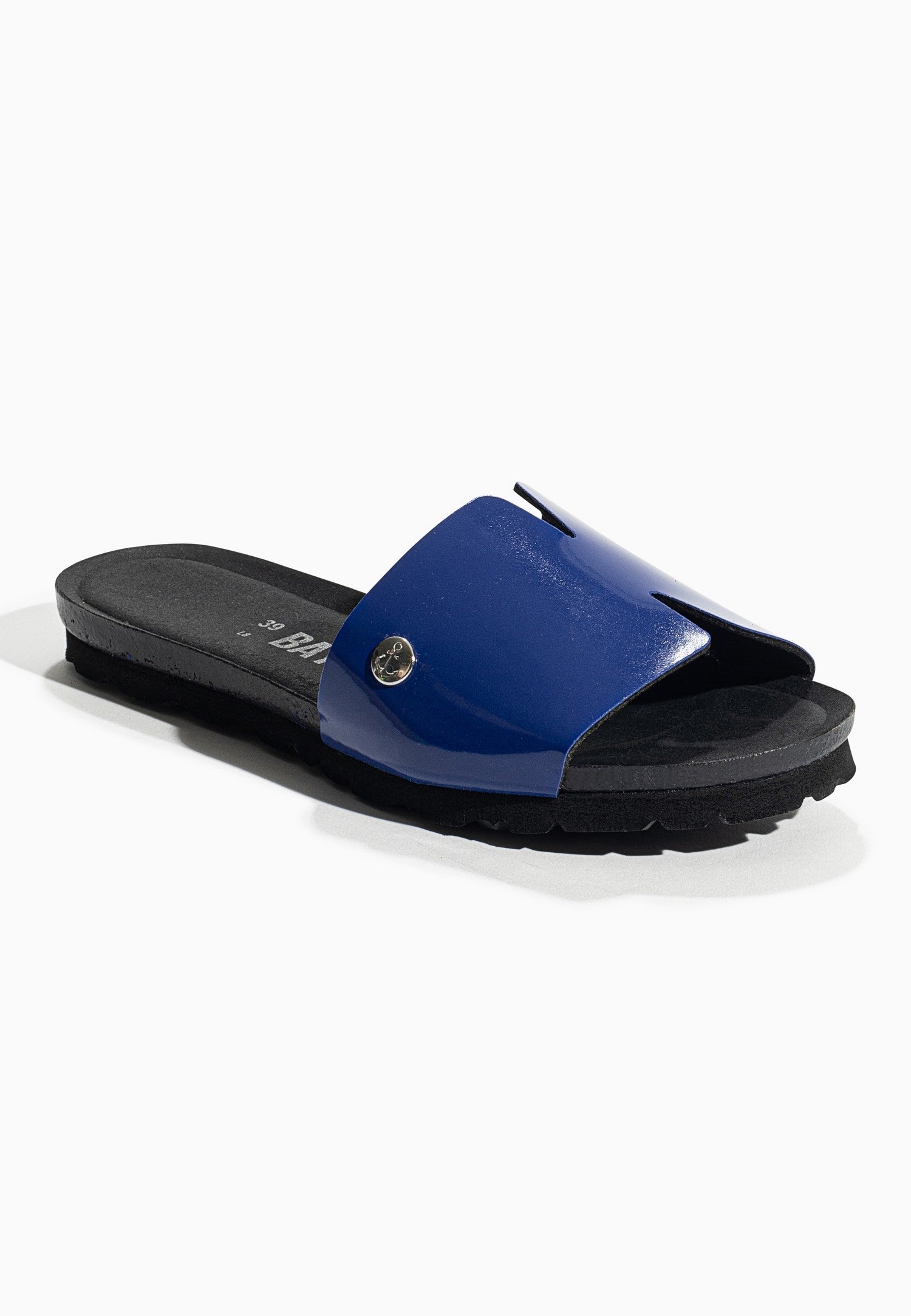 Djilian Slim Blue 1 Strap Sandals