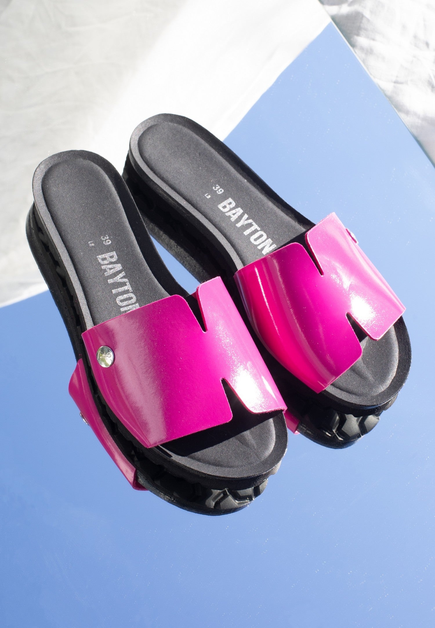 Djilian Slim Pink 1 Strap Sandals