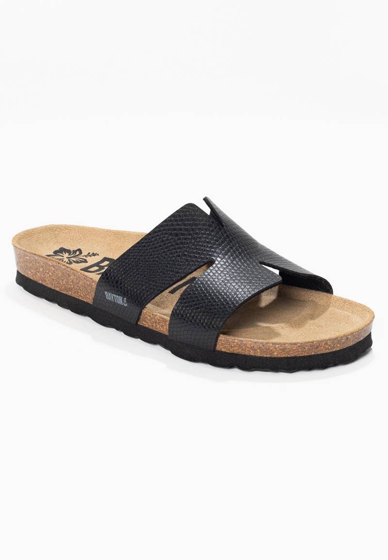 Djone 1 Strap Sandals Black