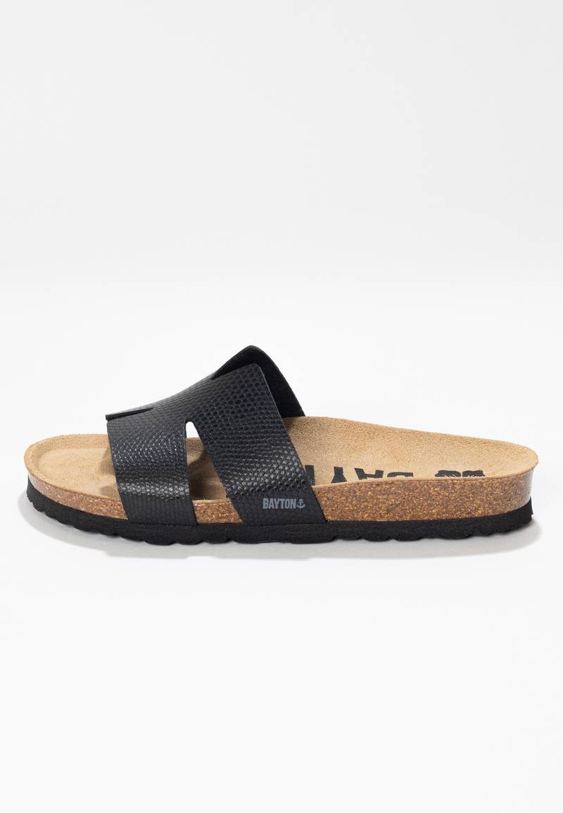 Djone 1 Strap Sandals Black