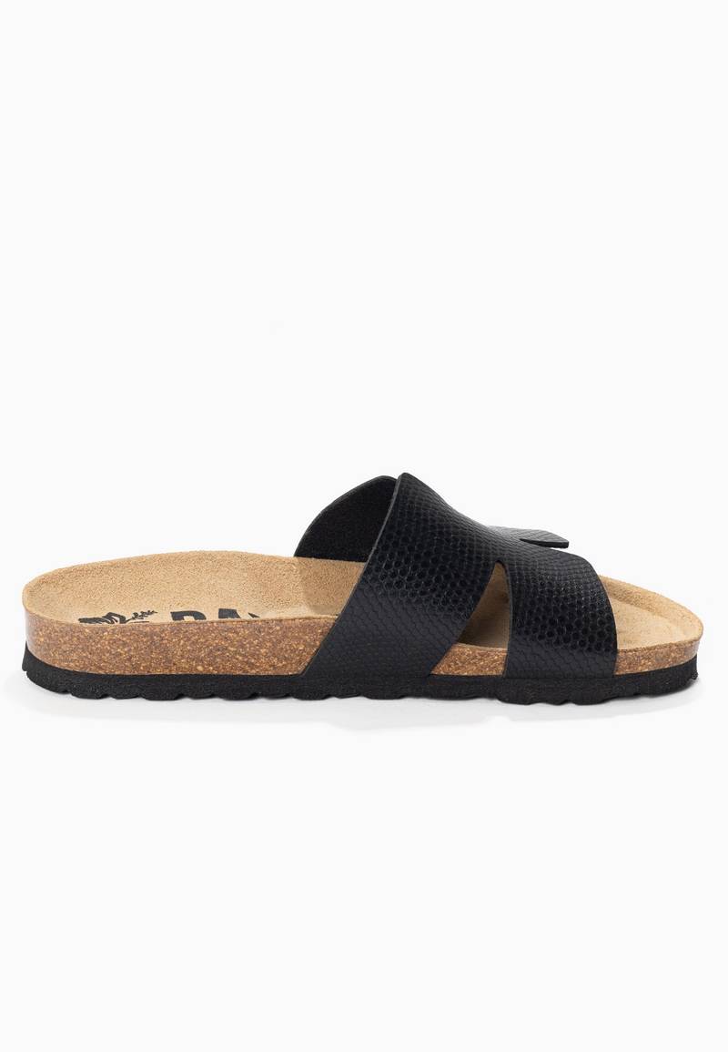 Djone 1 Strap Sandals Black