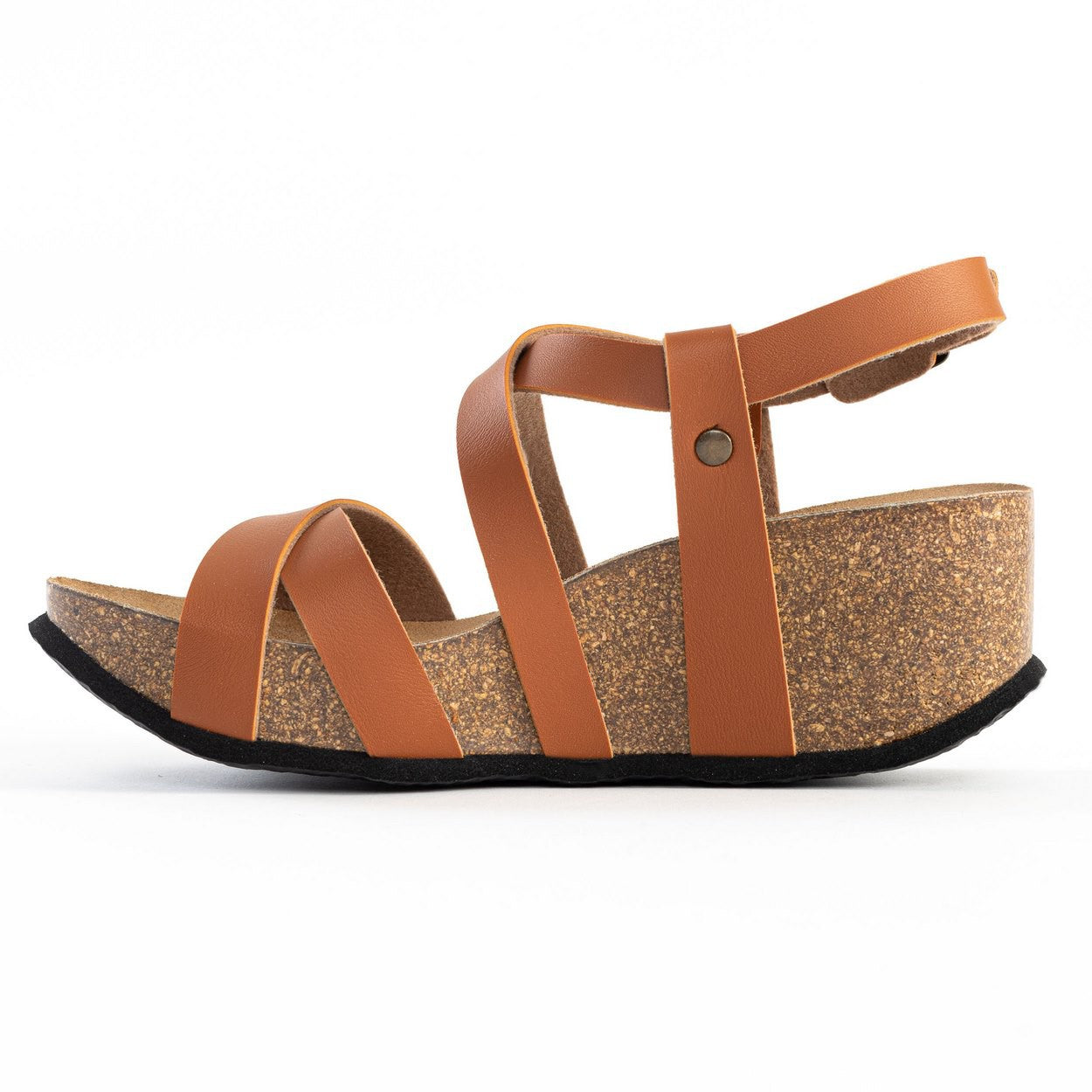 Sandalias Dora Cuña y Semicuña Camel