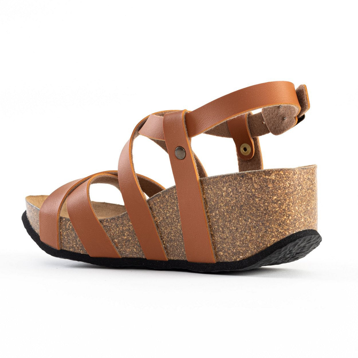 Sandalias Dora Cuña y Semicuña Camel