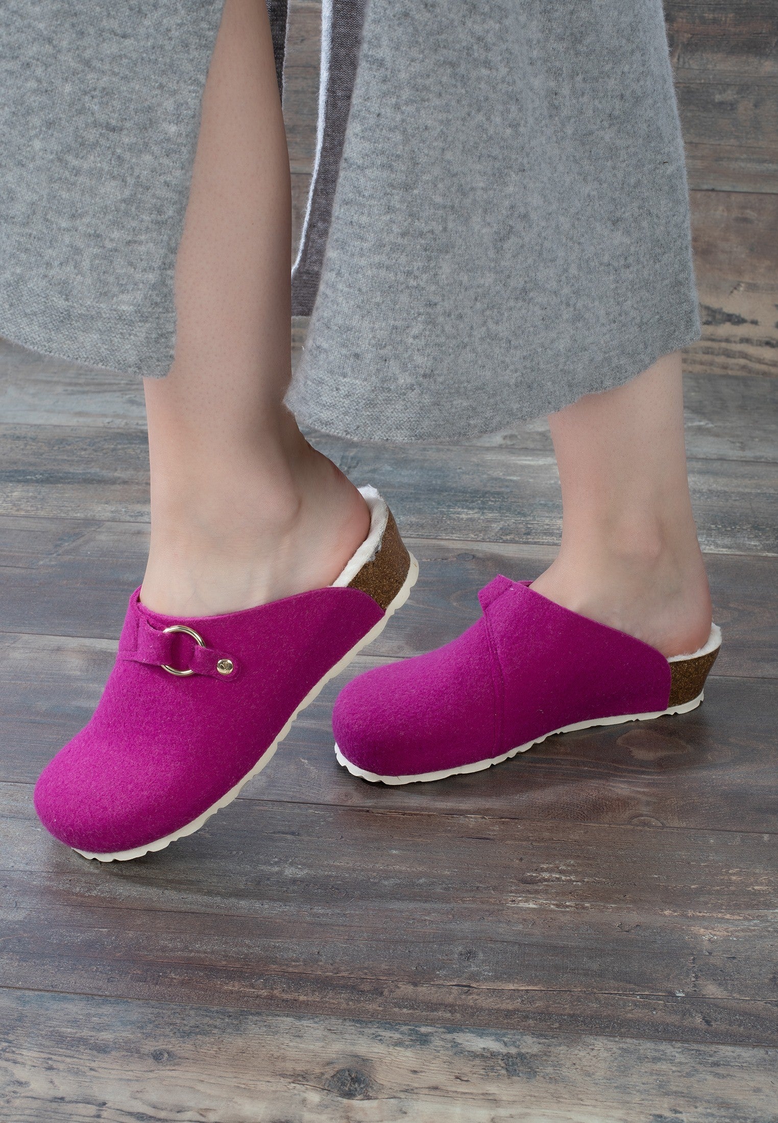 Sandalias Edinburgh Fucsia