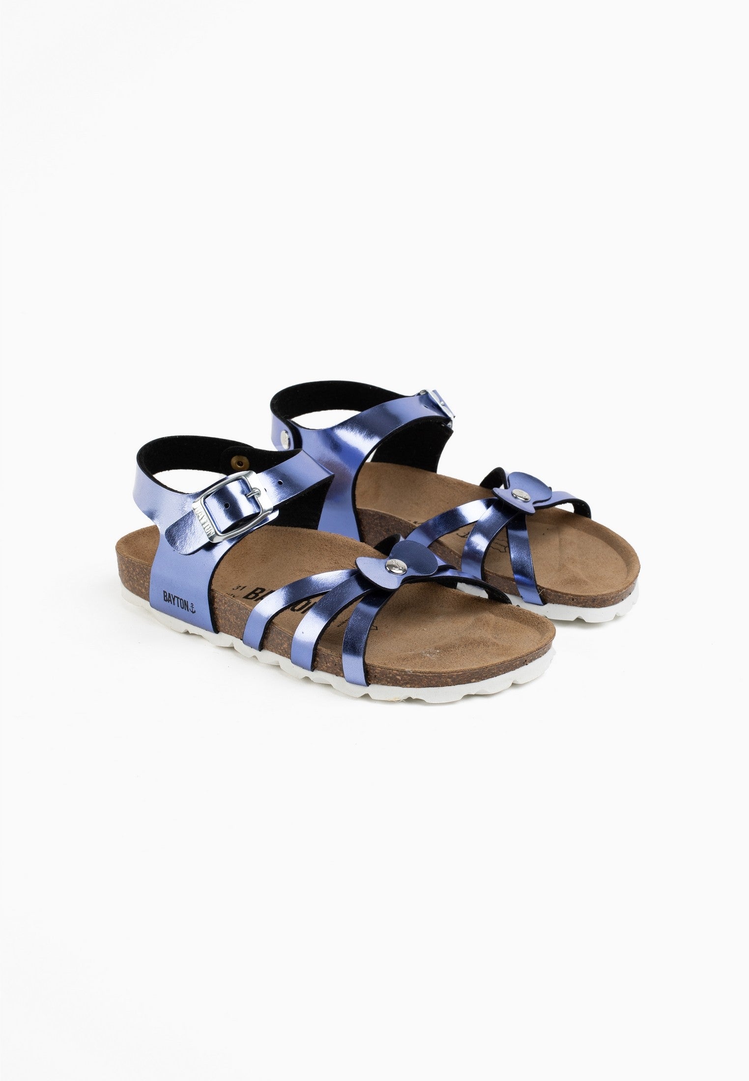 Eirene Multi-Strap Sandals Blue