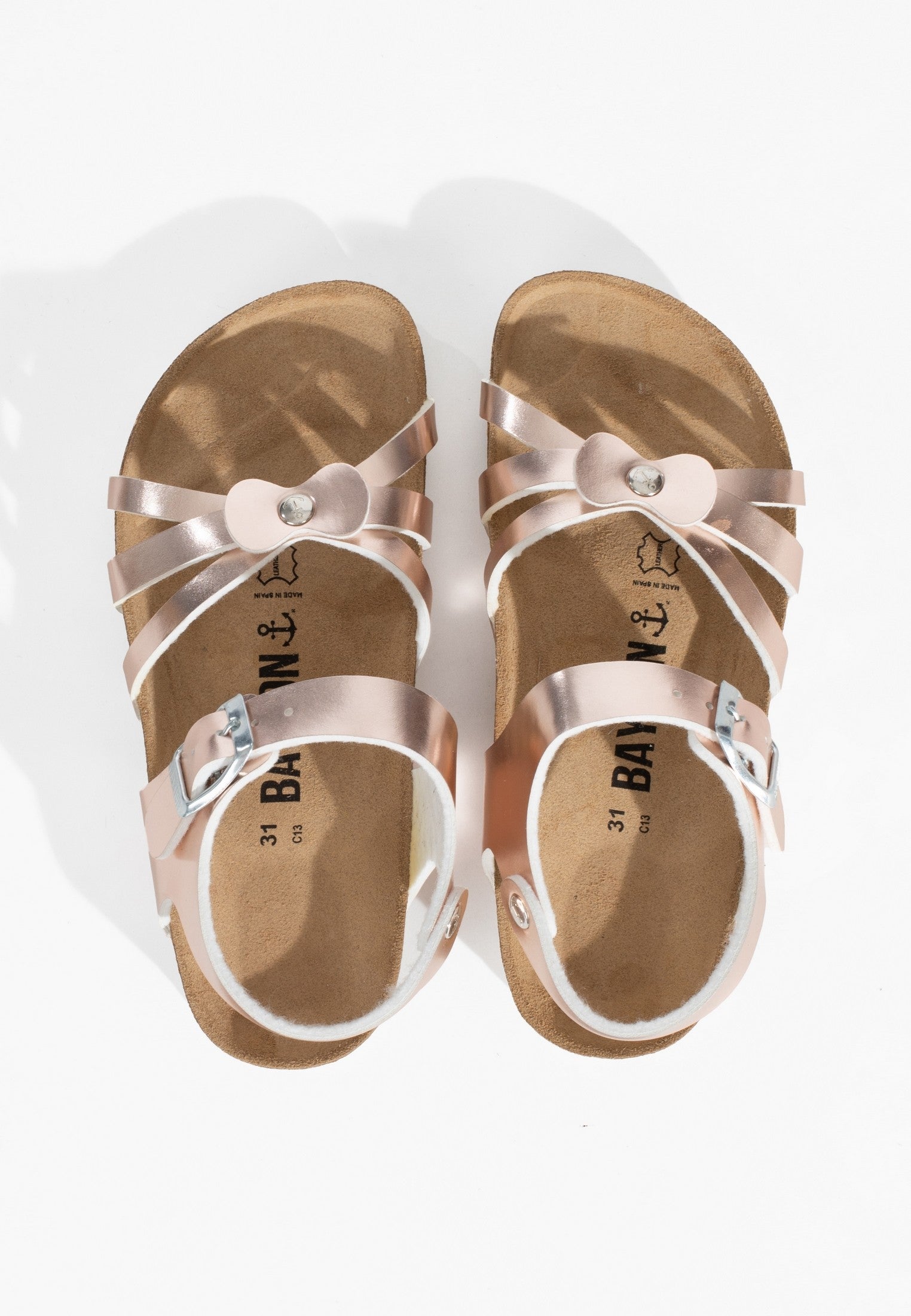 Eirene Rose Multi-Strap Sandals