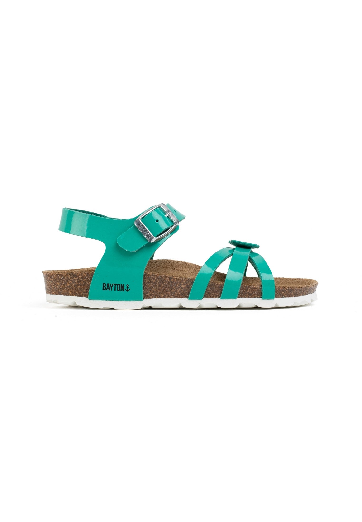 Eirene Pale Green Multi-Strap Sandals