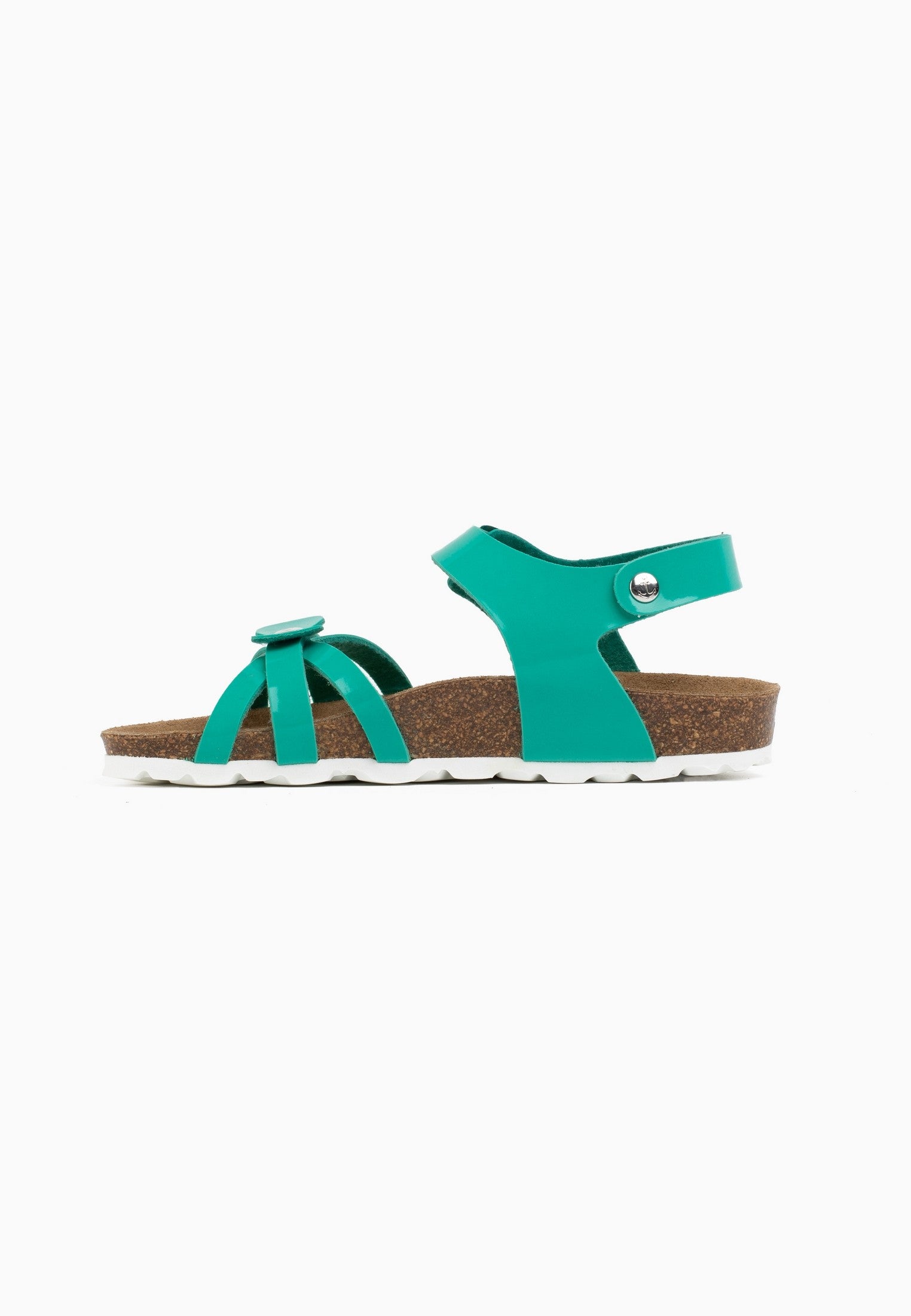 Eirene Pale Green Multi-Strap Sandals