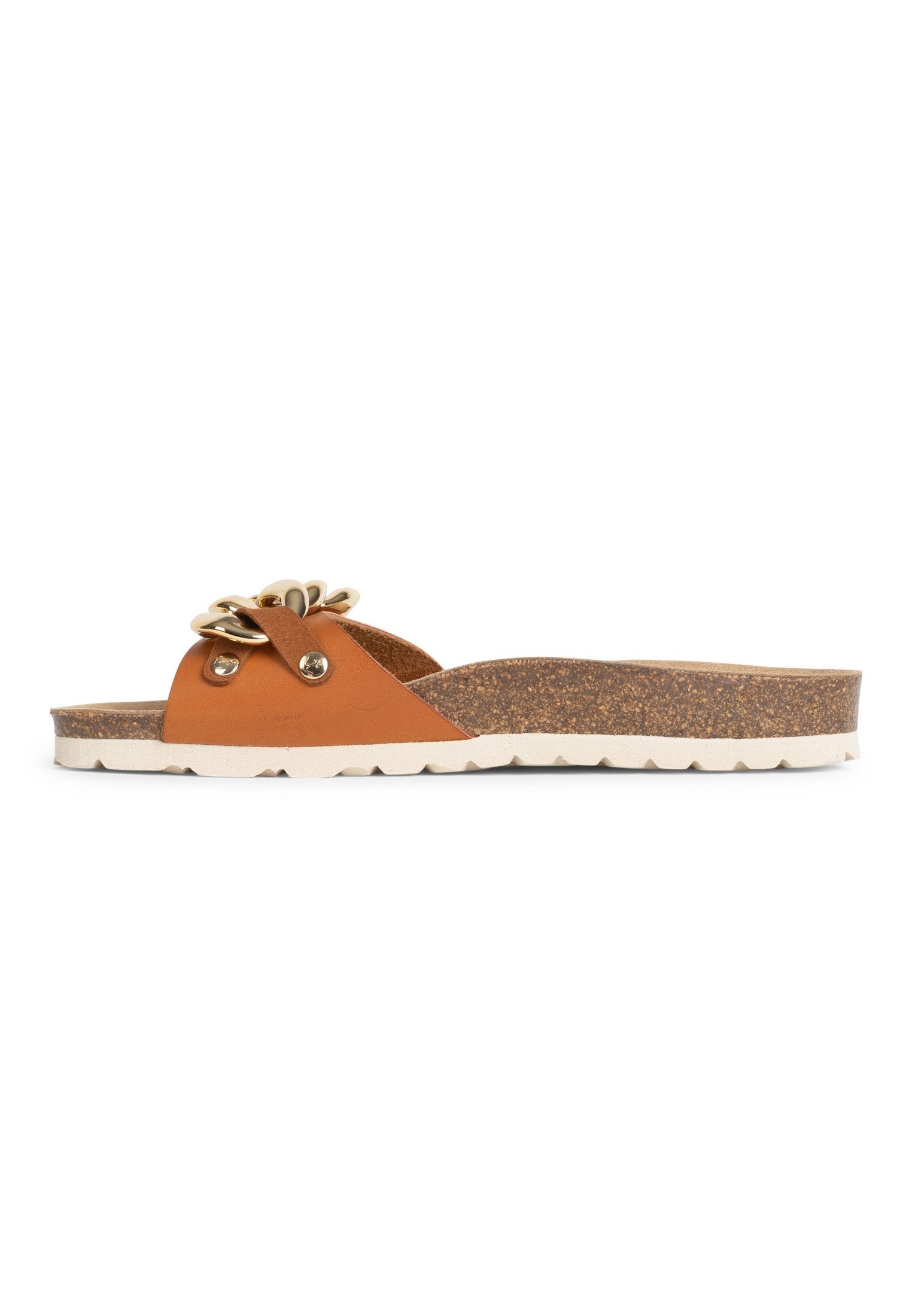 Esterel Camel 1 Strap Sandals