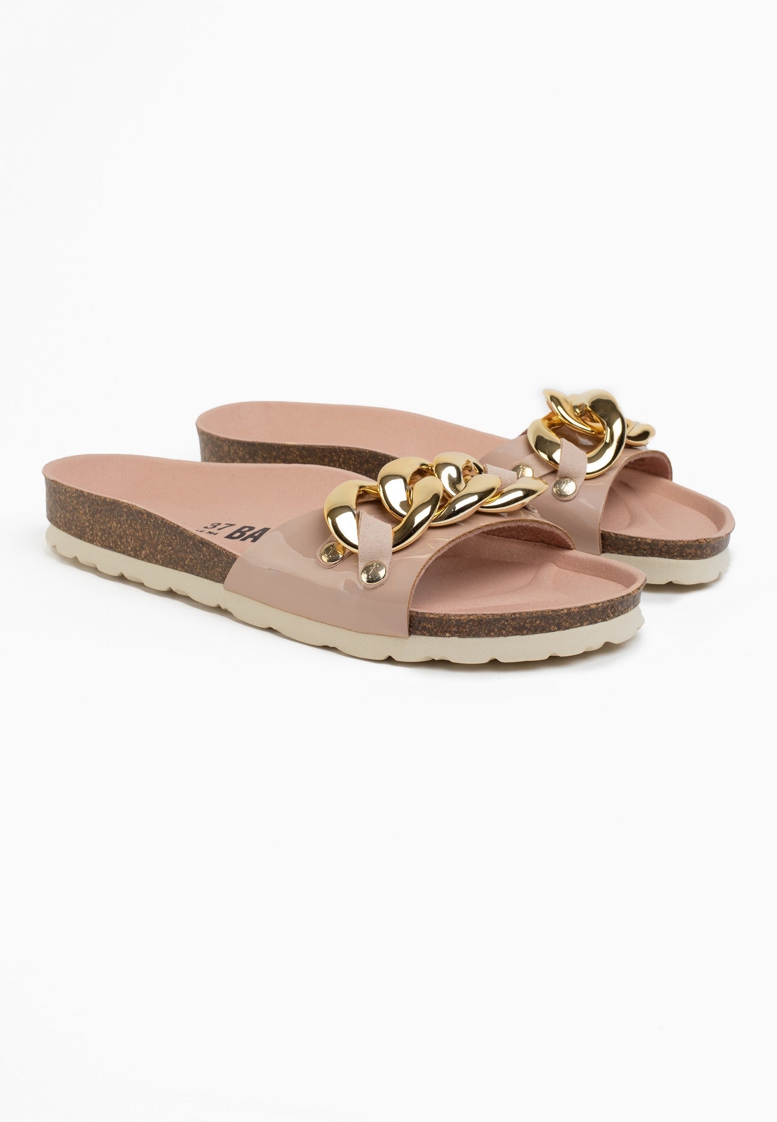 Esterel Pale Pink 1 Strap Sandals