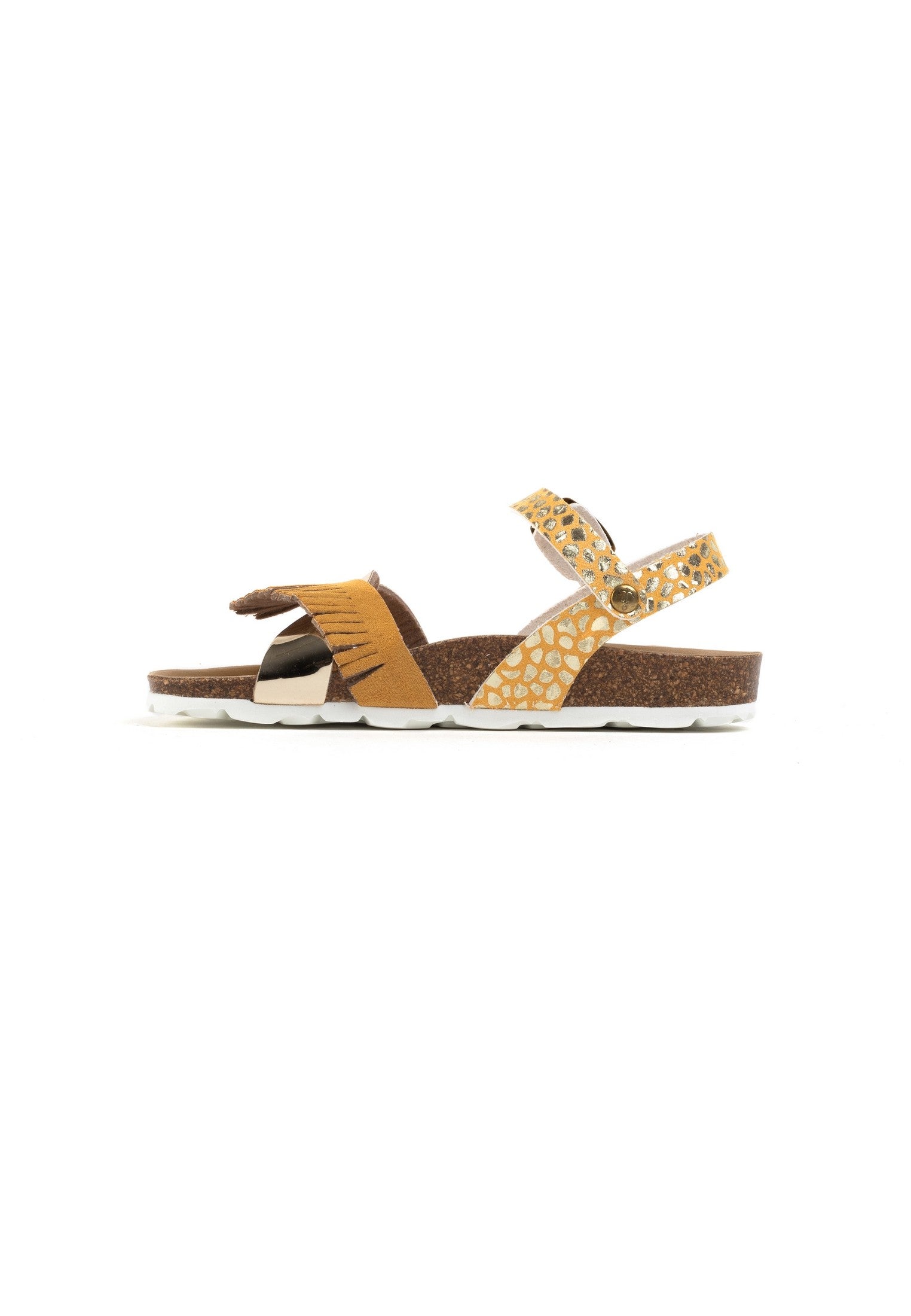 Franny Camel Multi-Strap Sandals