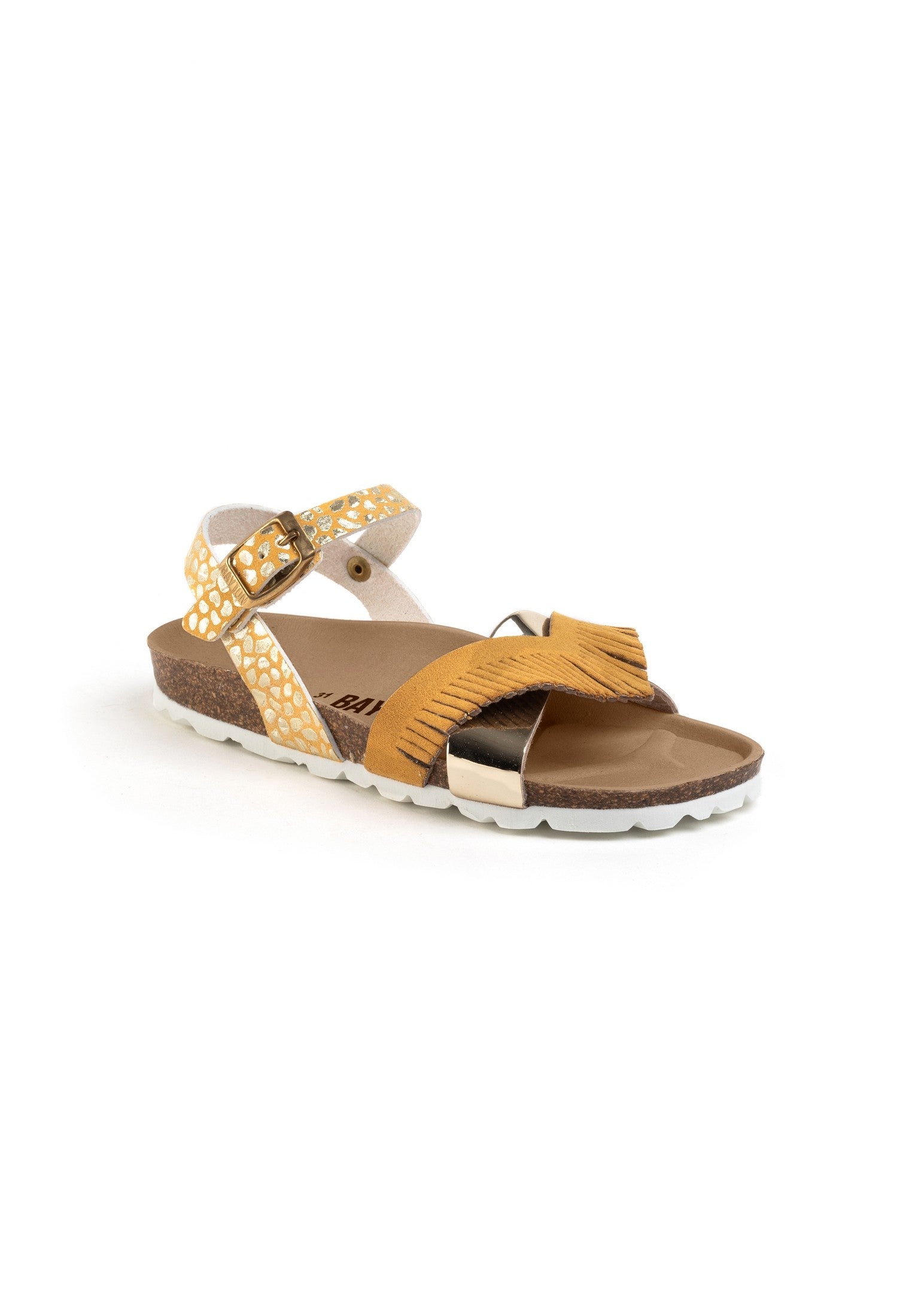 Franny Camel Multi-Strap Sandals