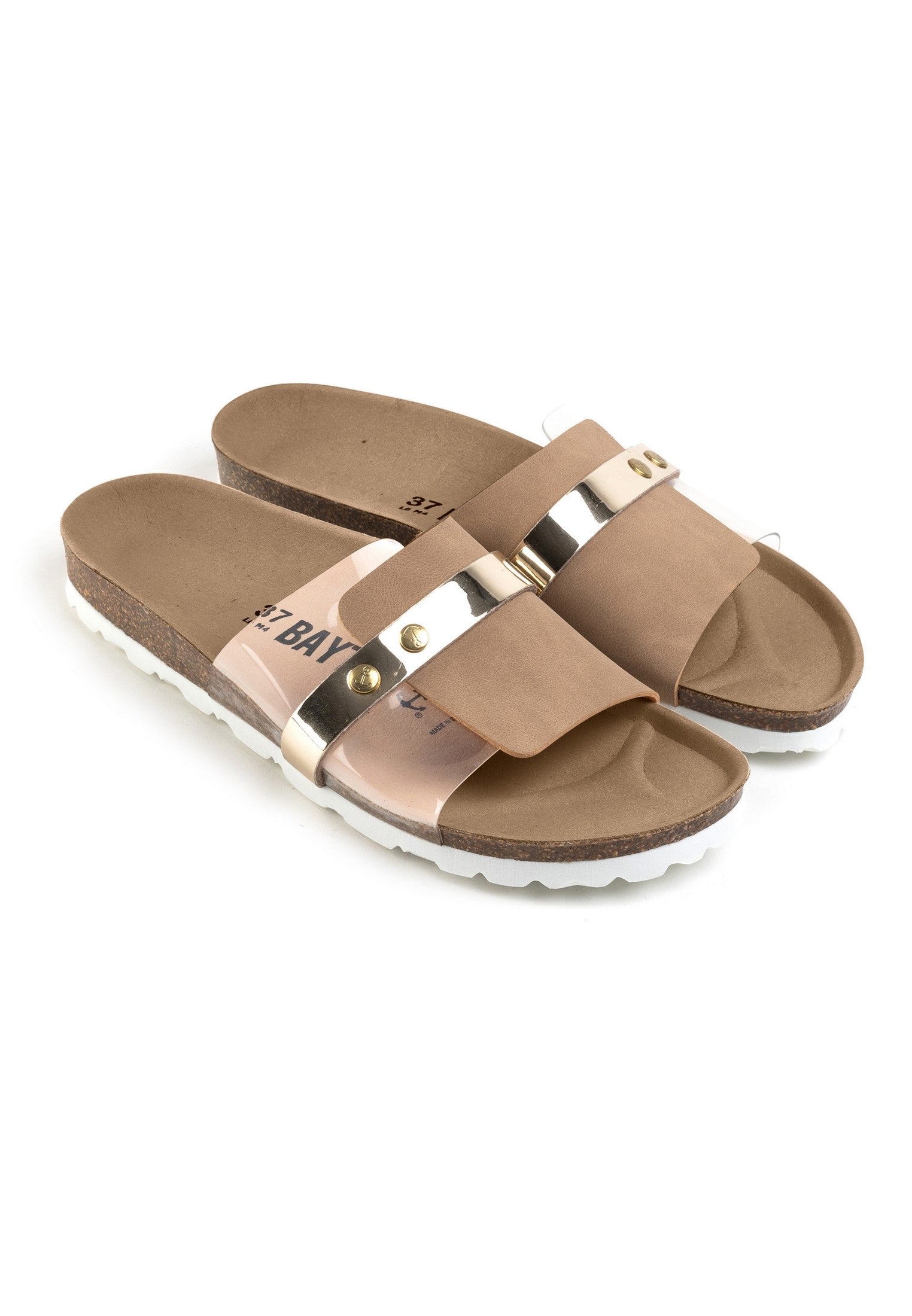 1 Strap Gala Beige Sandals