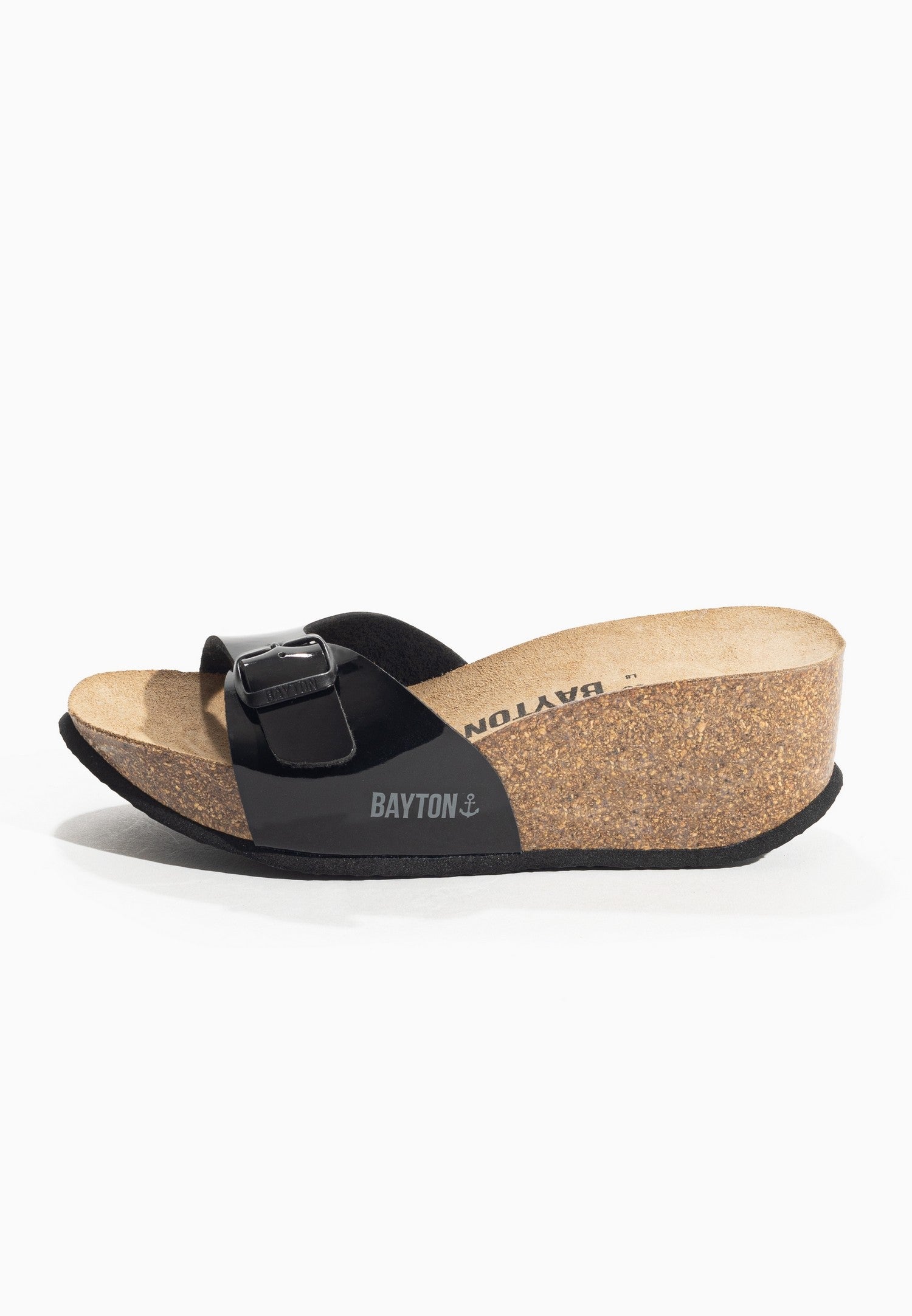 Hamlet Black Wedge and Semi-Wedge Sandals