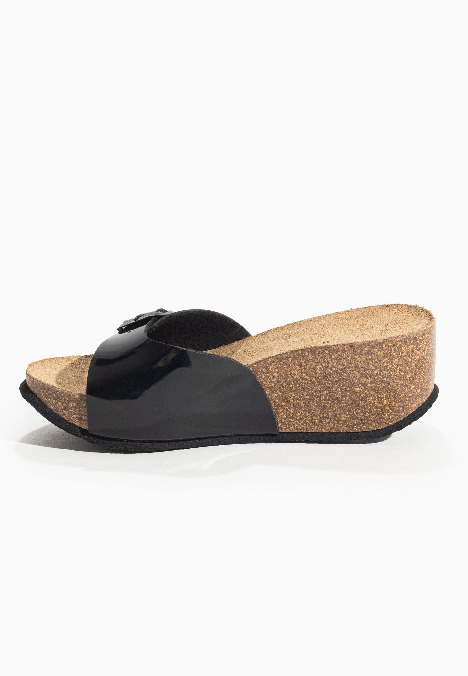 Hamlet Black Wedge and Semi-Wedge Sandals