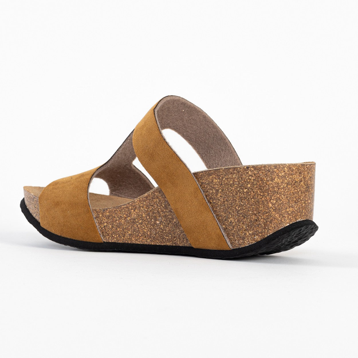 Hecate Tan Wedge and Semi-Wedge Sandals