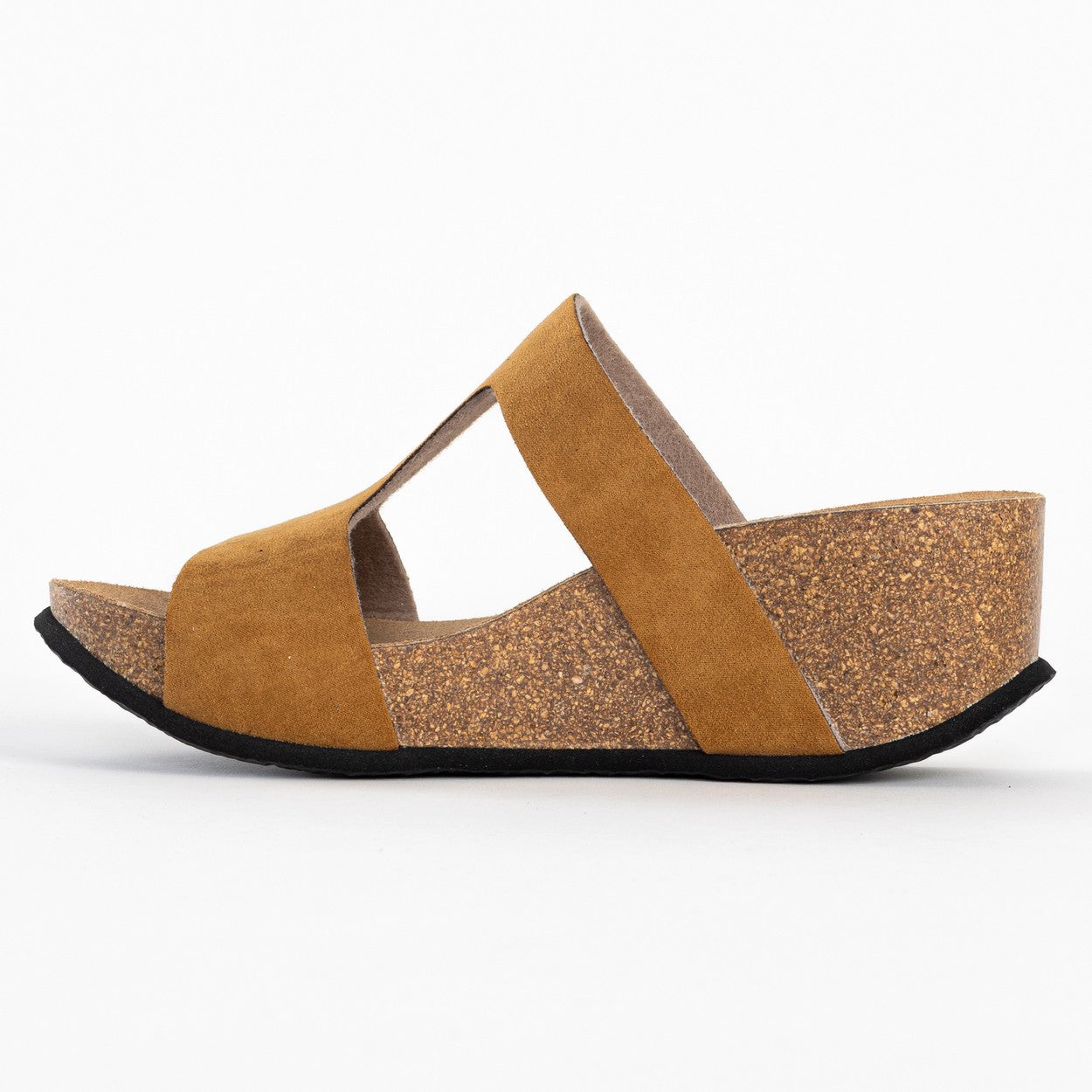 Hecate Tan Wedge and Semi-Wedge Sandals