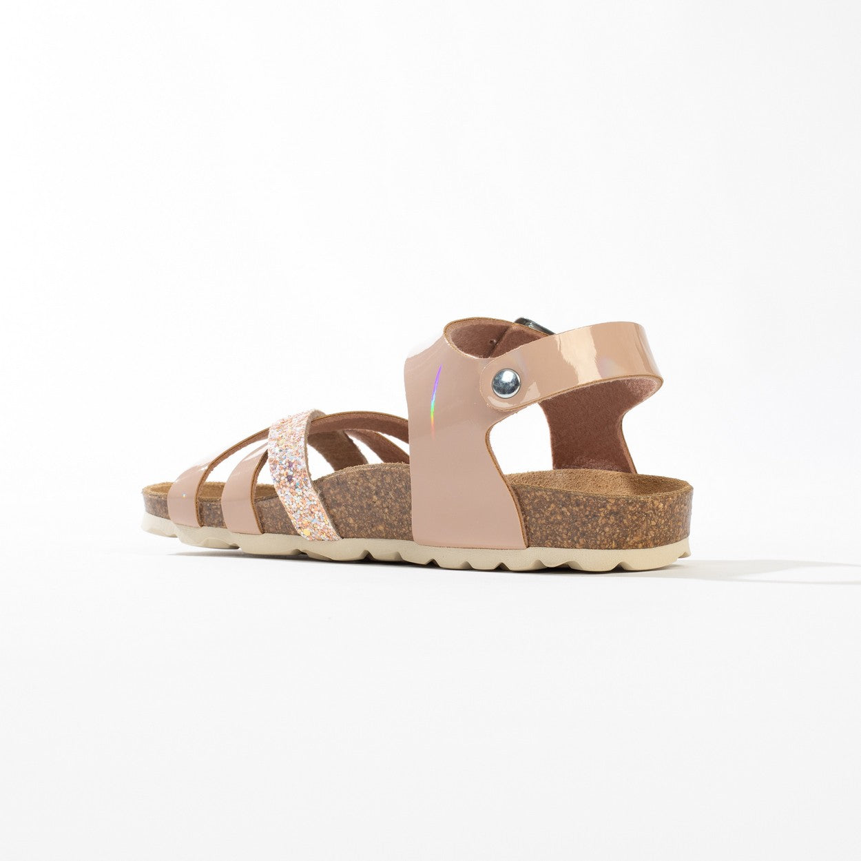 Hestia Nude Multi-Strap Sandals