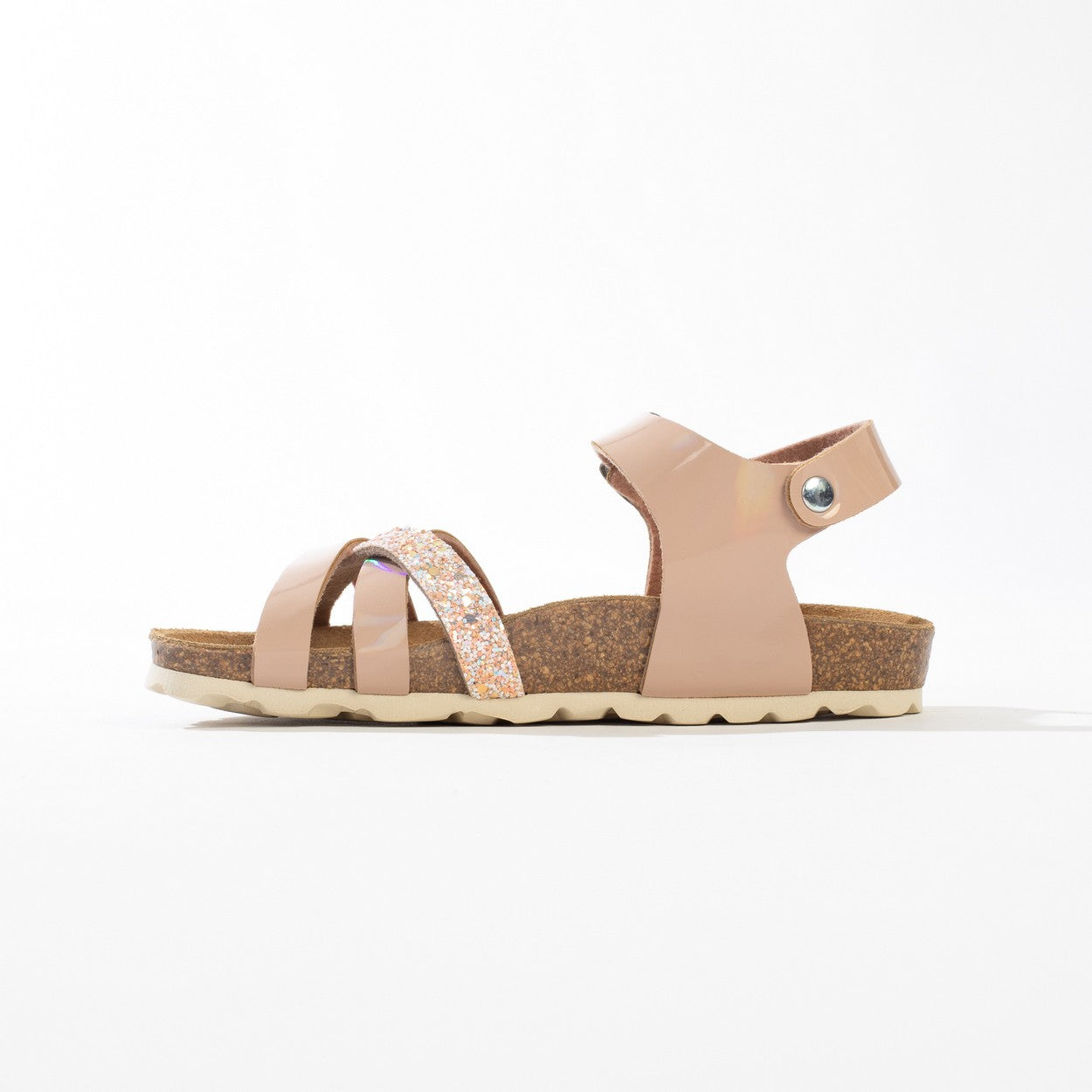 Hestia Nude Multi-Strap Sandals