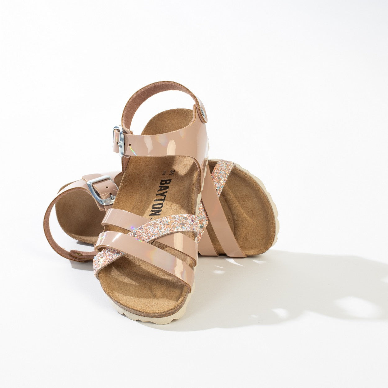 Hestia Nude Multi-Strap Sandals