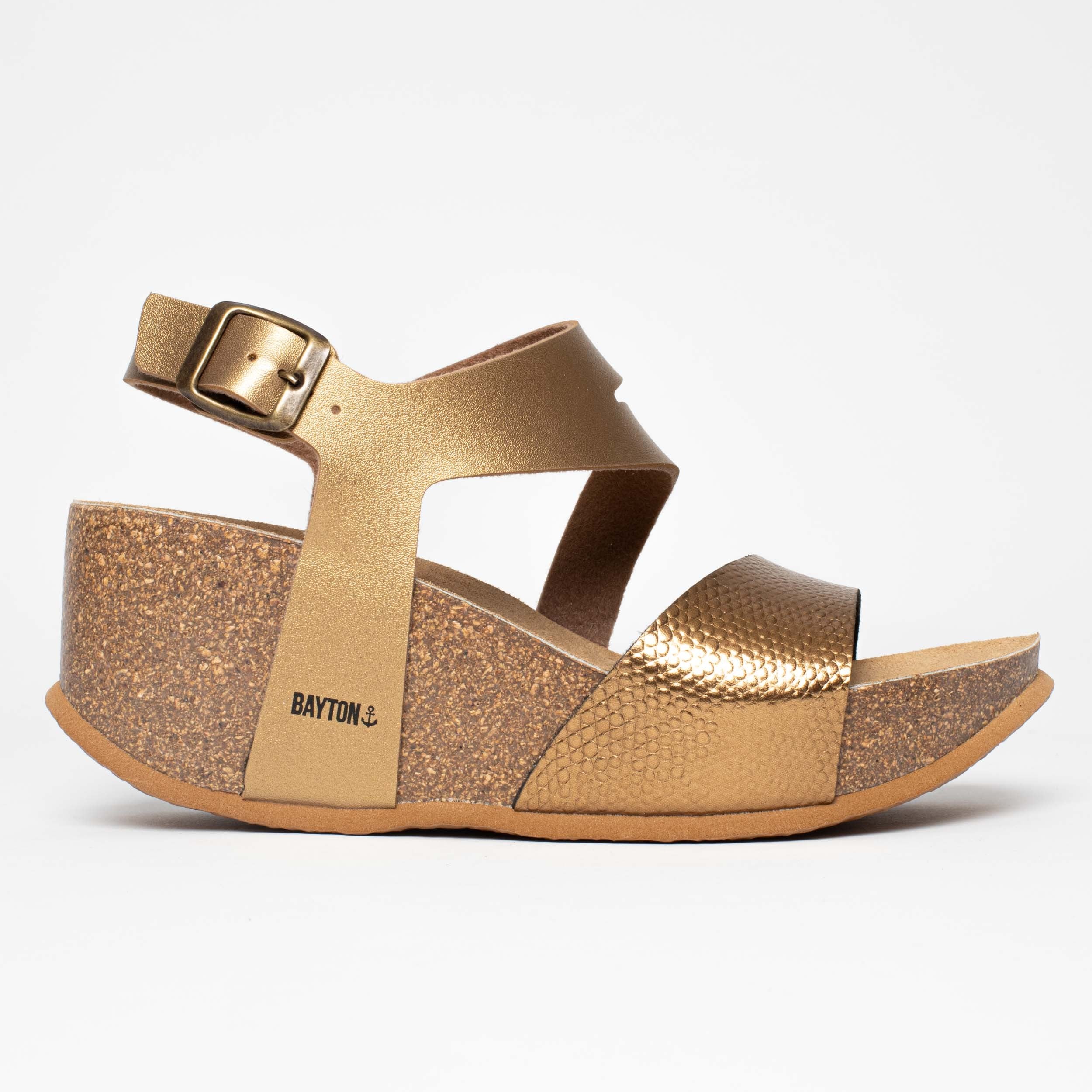 Ibiza Bronze Wedge and Semi-Wedge Sandals