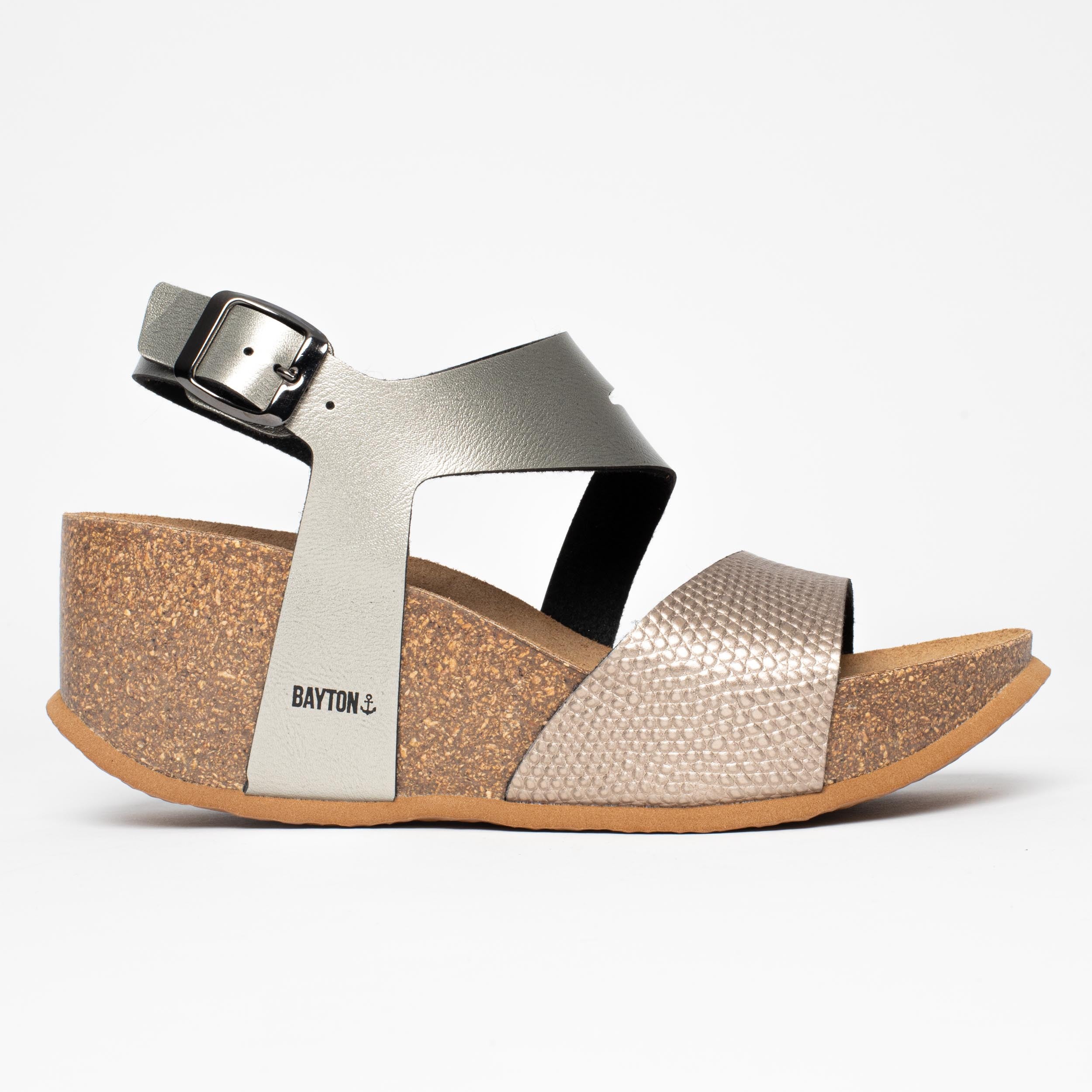 Ibiza Mocha Wedge and Semi-Wedge Sandals