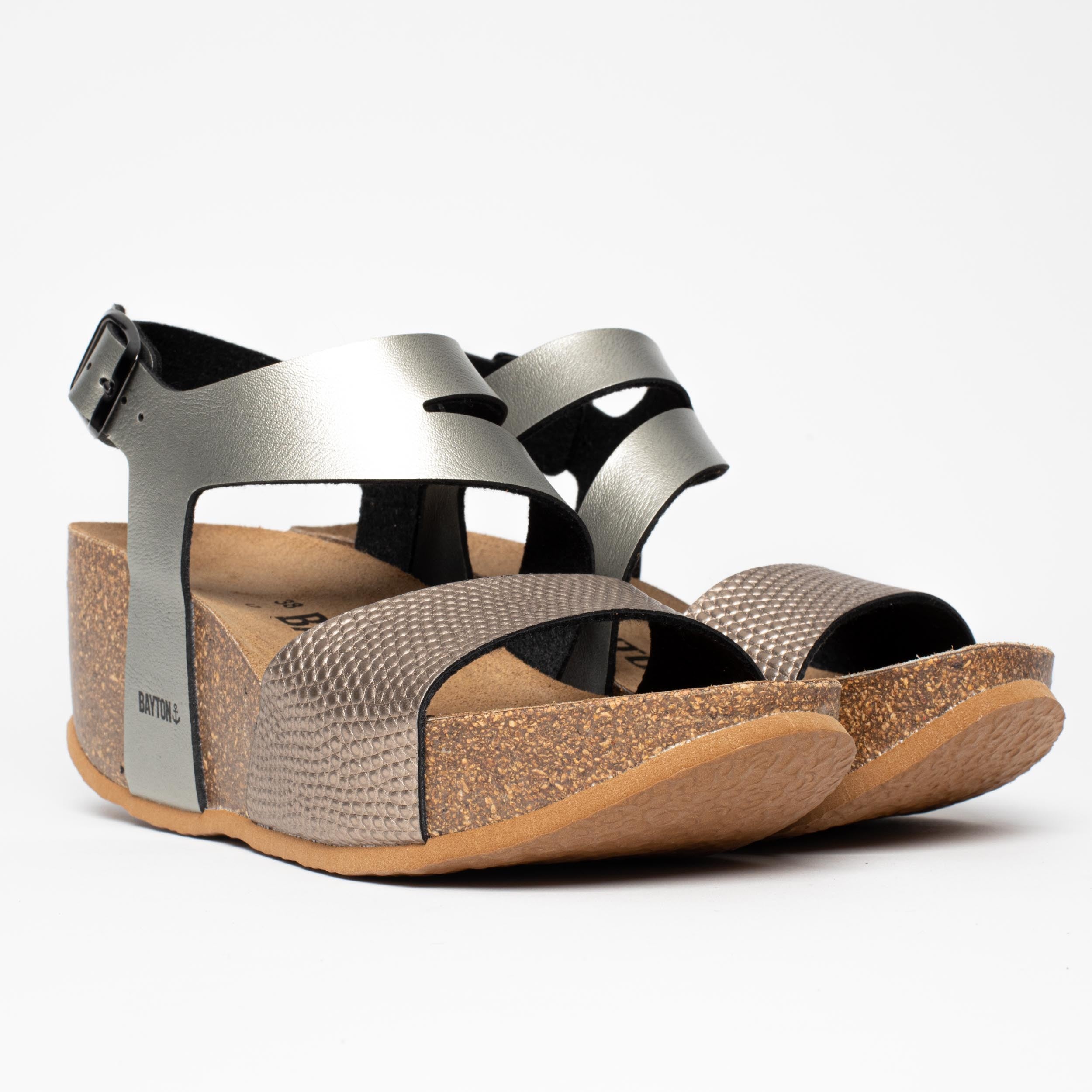 Ibiza Mocha Wedge and Semi-Wedge Sandals