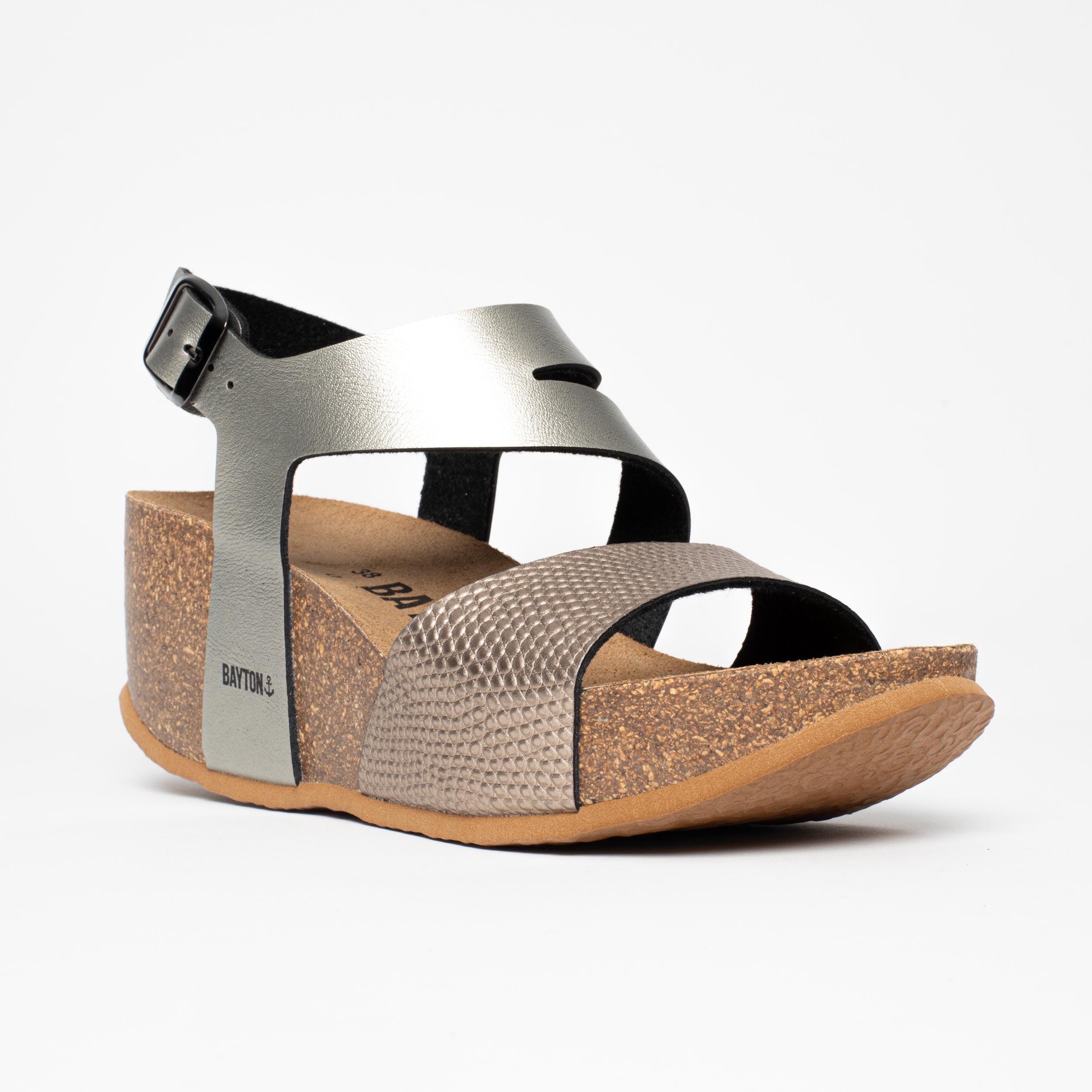 Ibiza Mocha Wedge and Semi-Wedge Sandals