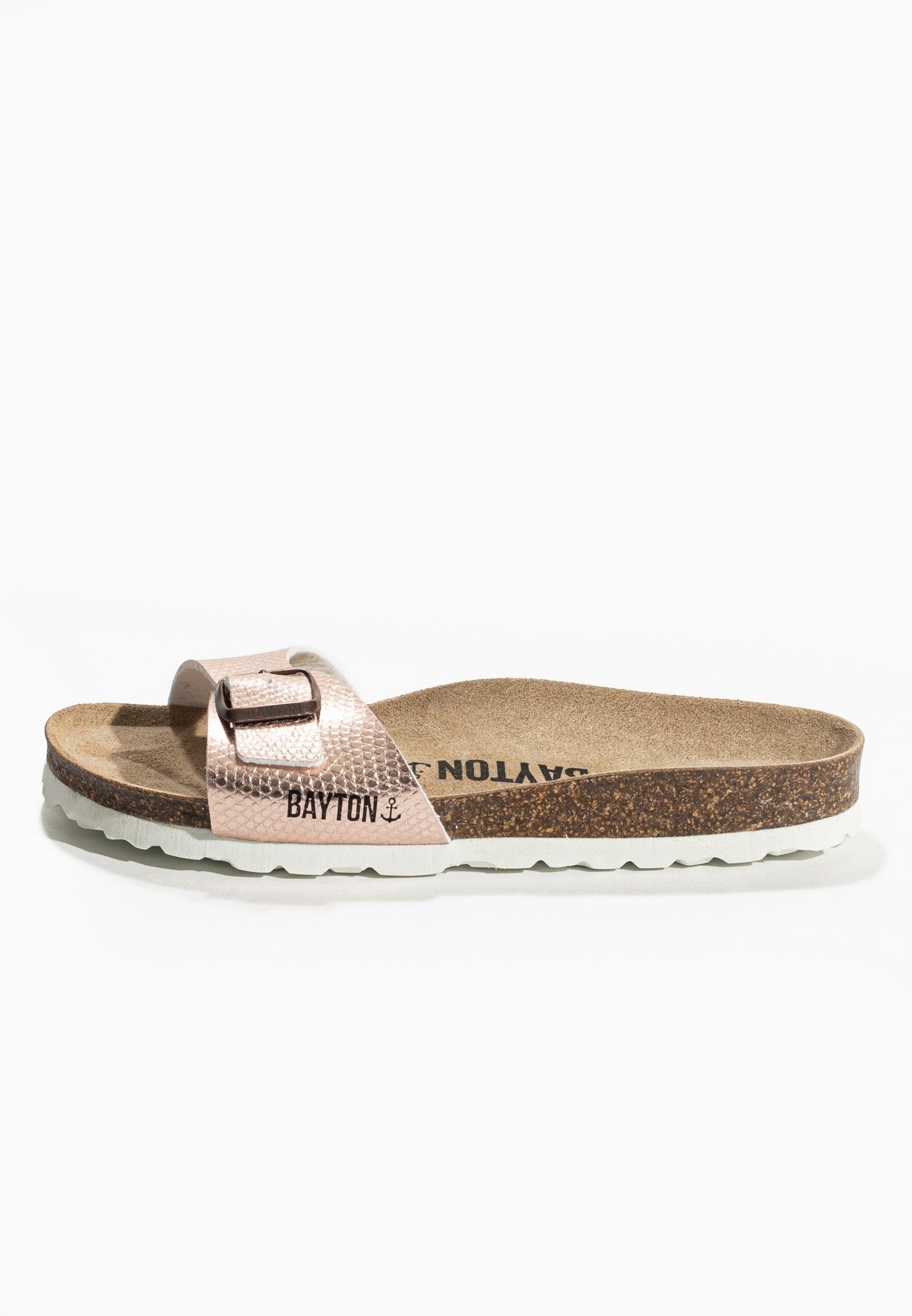 Jazz Rose Gold 1 Strap Sandals