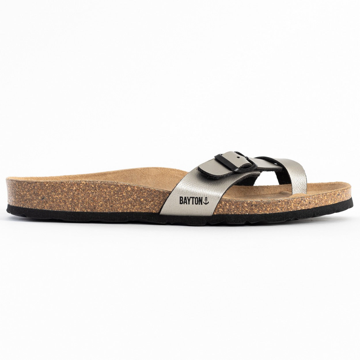 Junon Mocha Toe-Strap Sandals