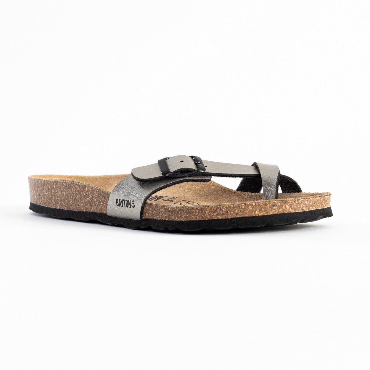 Junon Mocha Toe-Strap Sandals