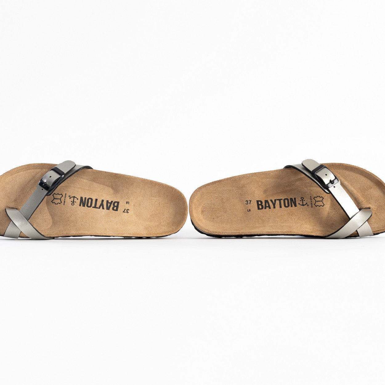 Junon Mocha Toe-Strap Sandals