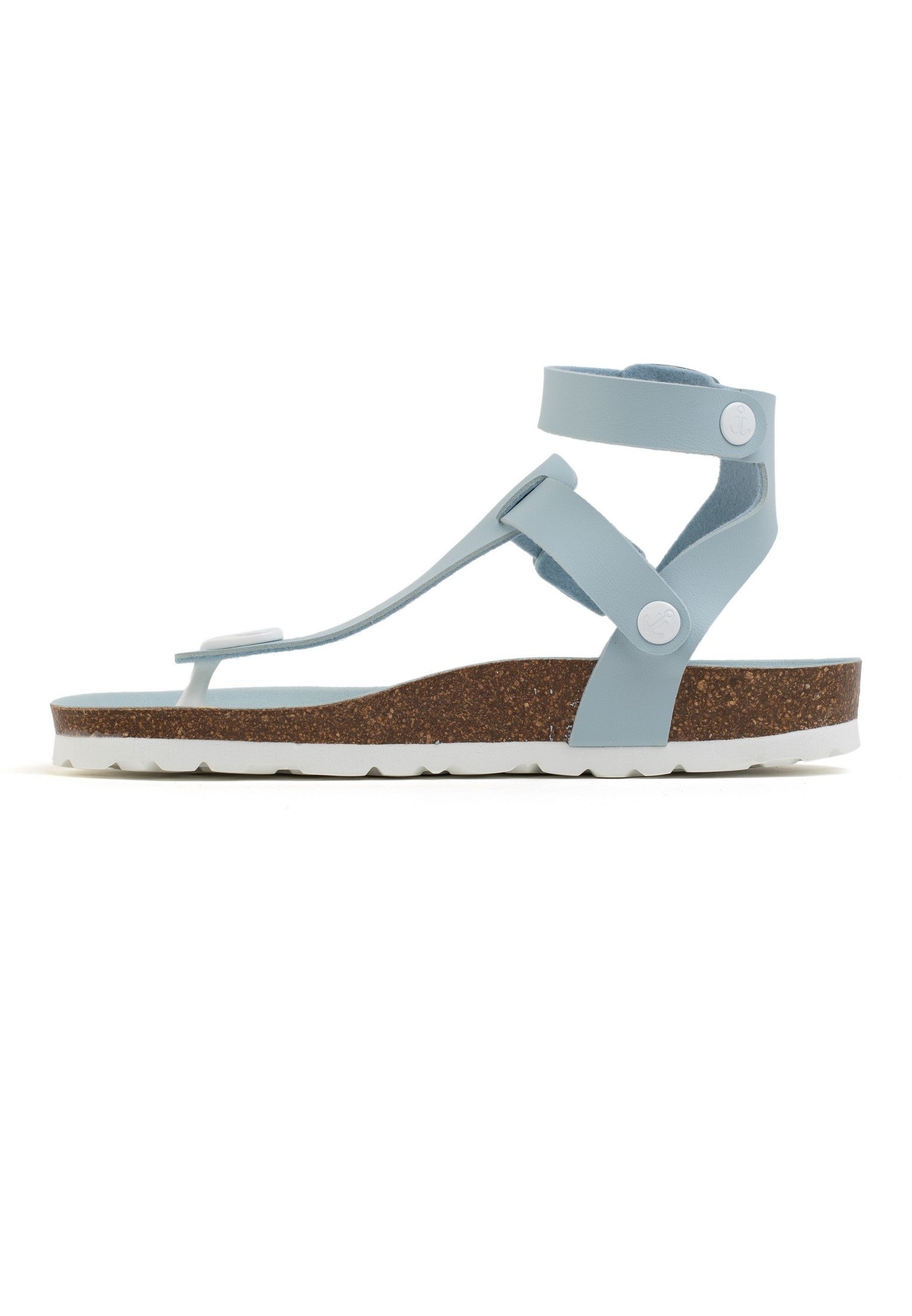 Kwinana Sky Blue Toe Post Sandals