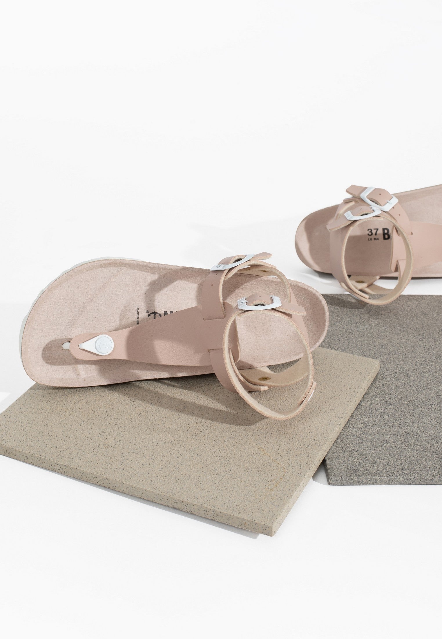 Kwinana Nude Toe Post Sandals