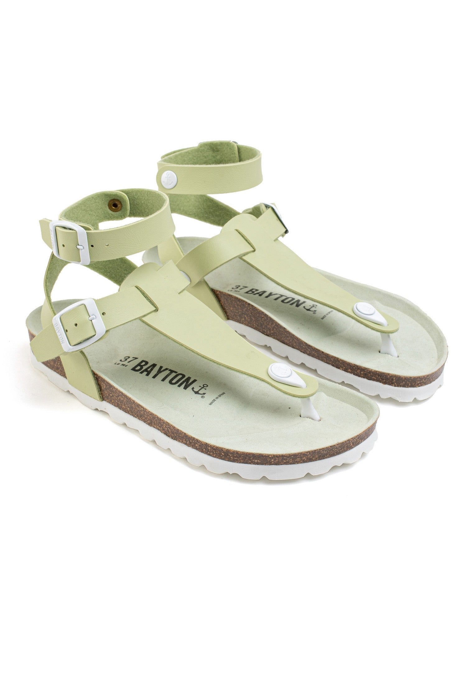 Kwinana Pistachio Toe Post Sandals